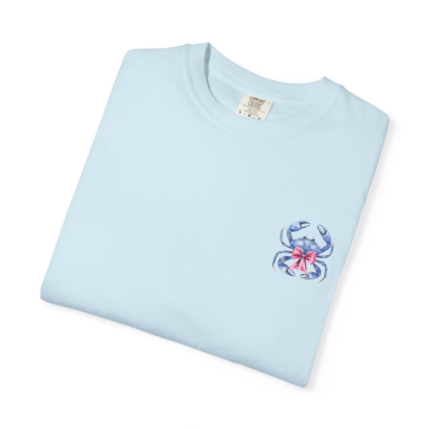 Adult Ono Island Preppy Crab Tee - Comfort Colors