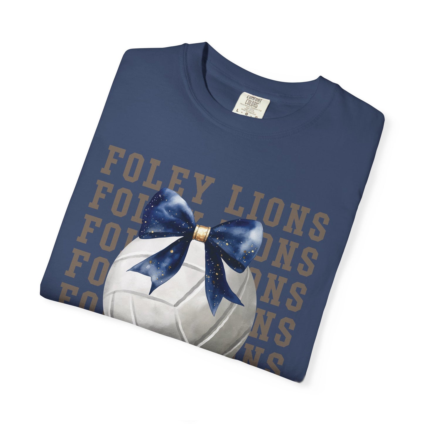 Foley Lions Volleyball T-Shirt - Comfort Colors