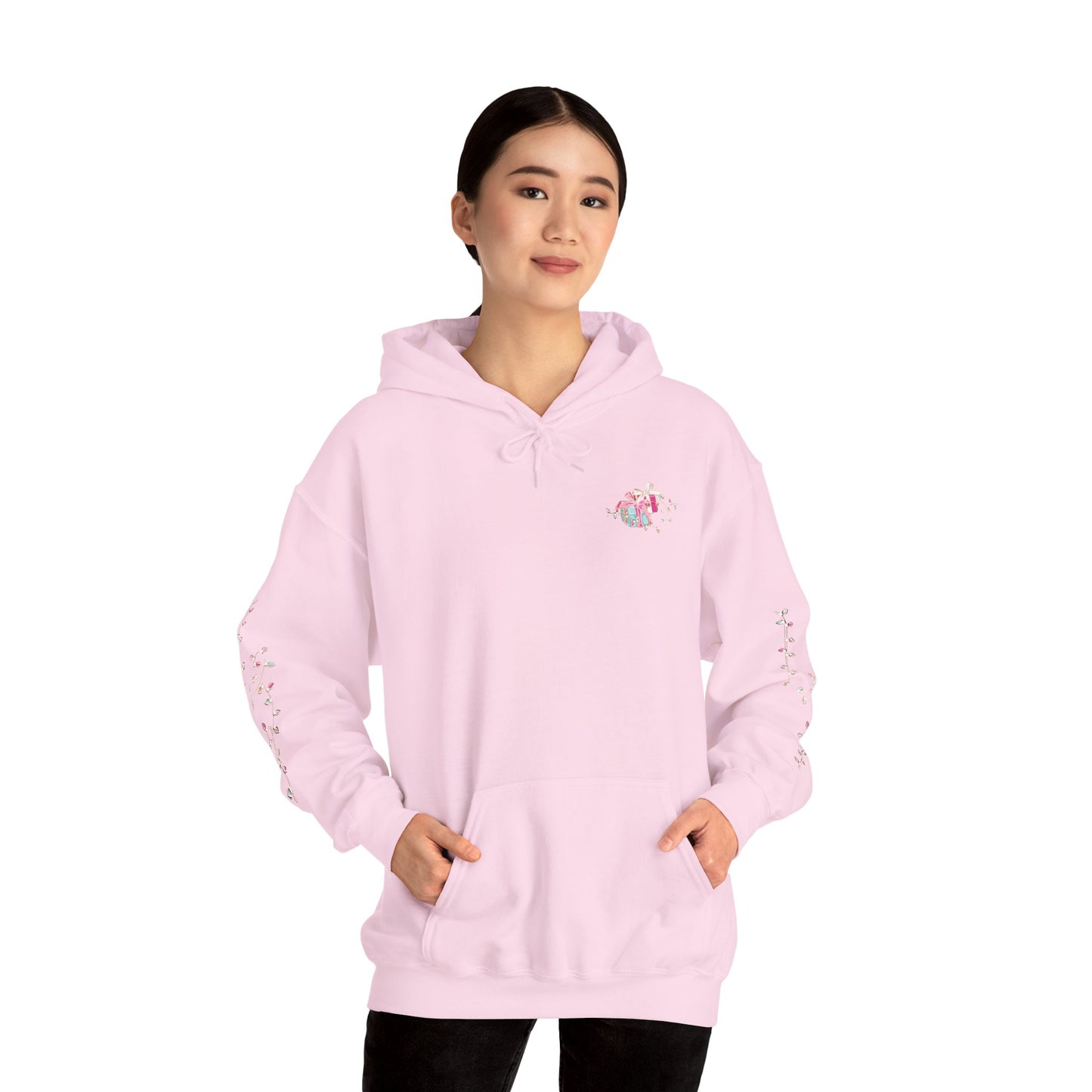 Flamingo Flamingle All The Way Hoodie - Gildan