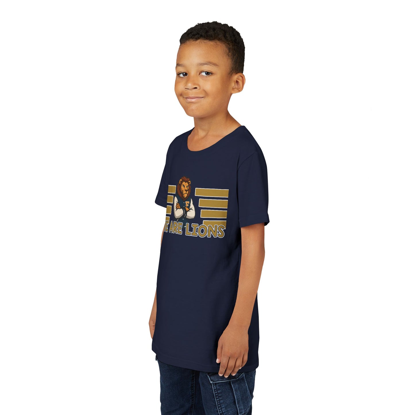Youth We are Lions T-Shirt - Bella Canvas