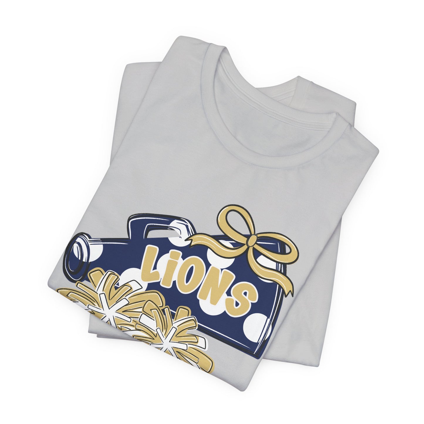 Lions Cheer Spirit Tee - Bella Canvas