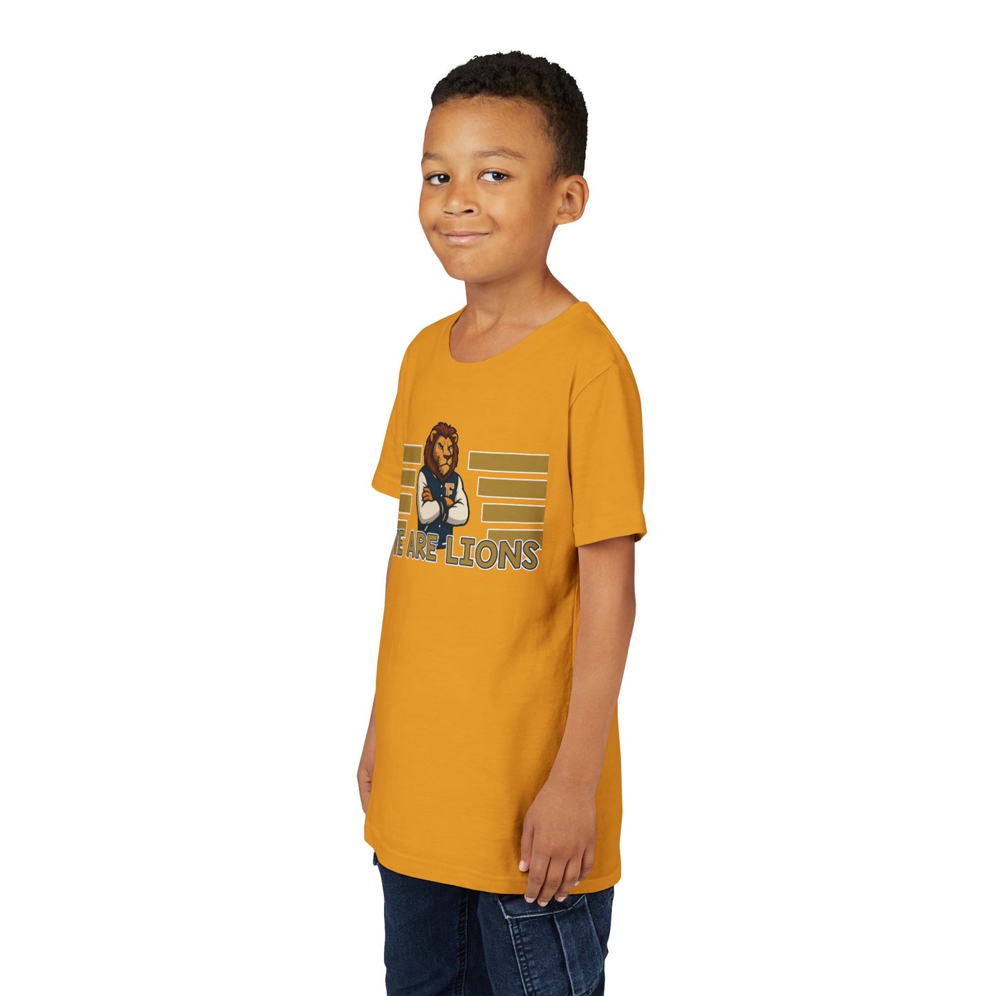 Youth We are Lions T-Shirt - Bella Canvas