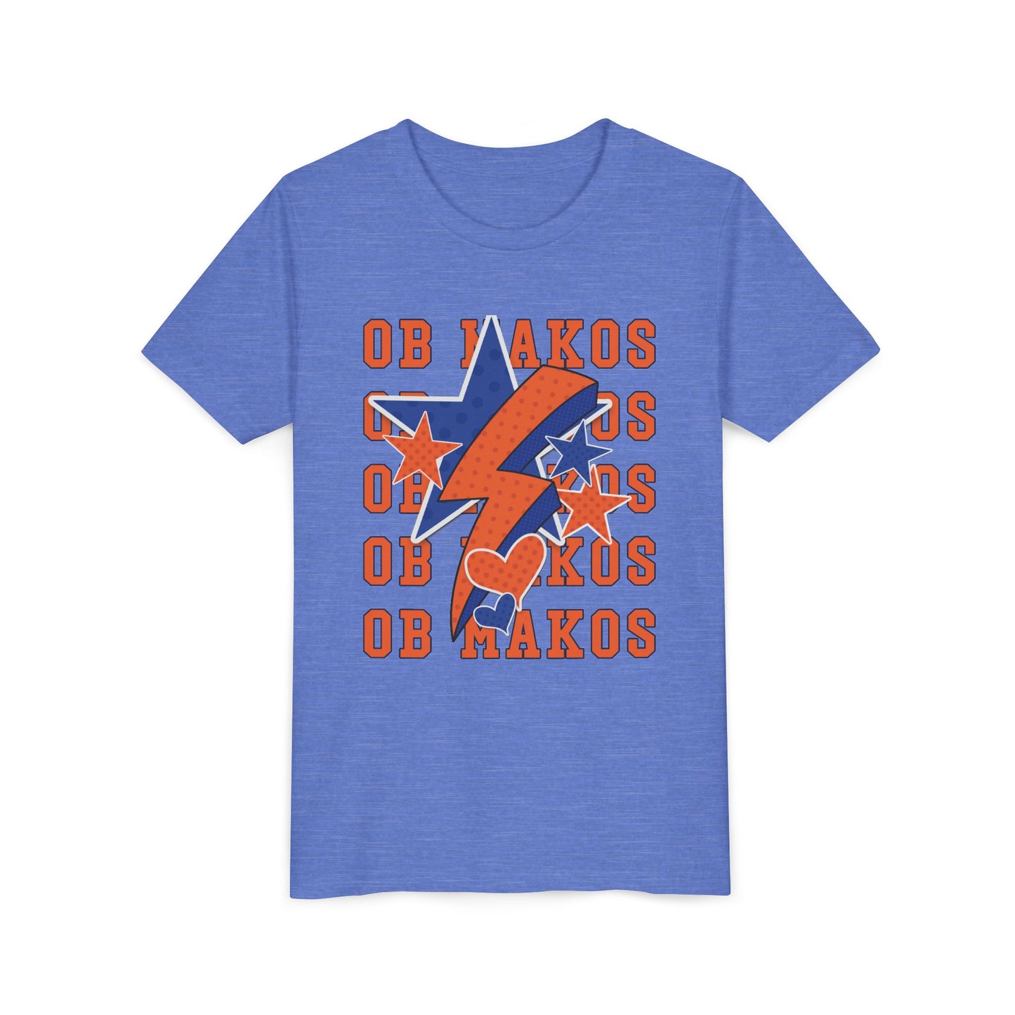 Youth Makos Lightning, Hearts, Stars Tee