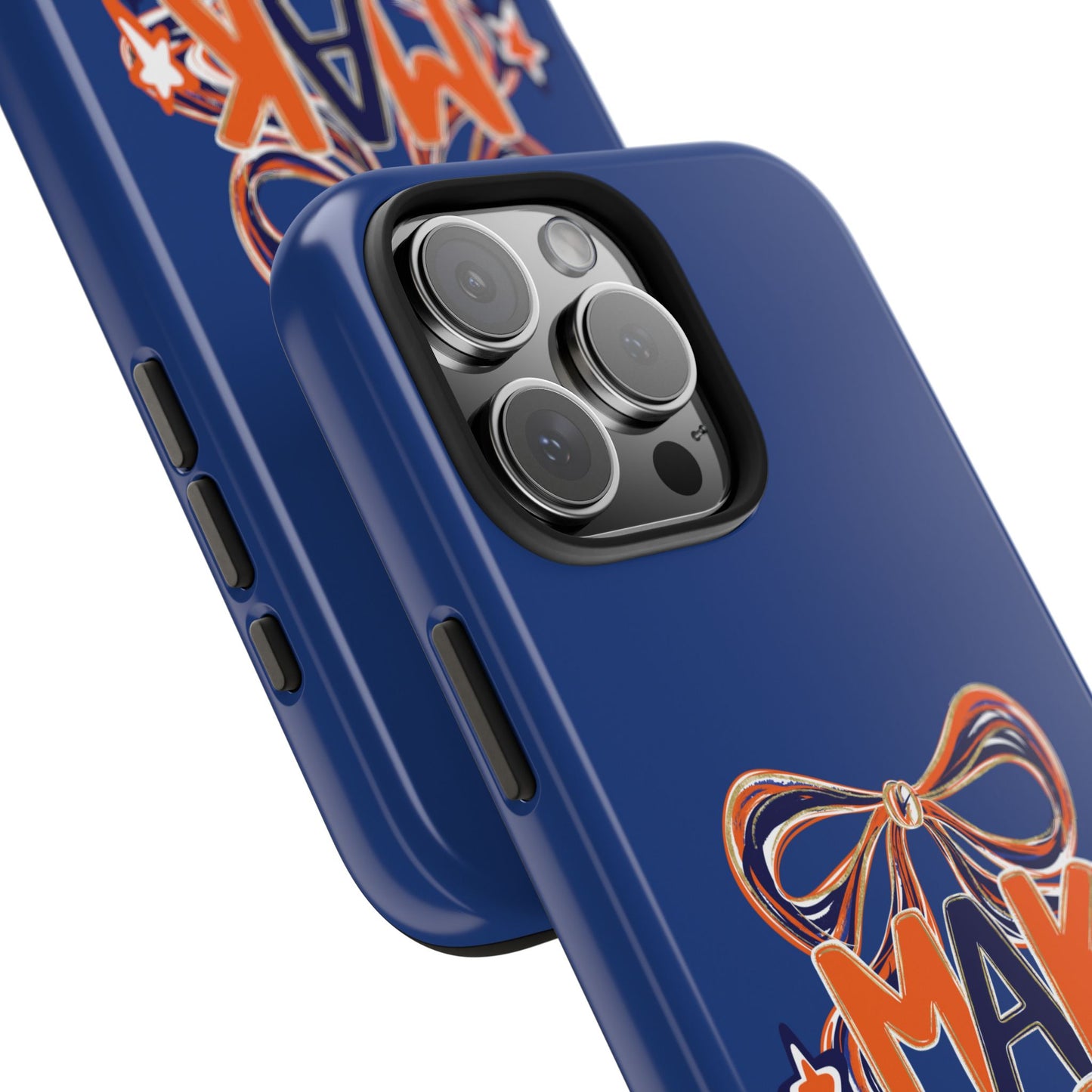 Makos Twirly Ribbon Iphone & Samsung Tough Phone Cases