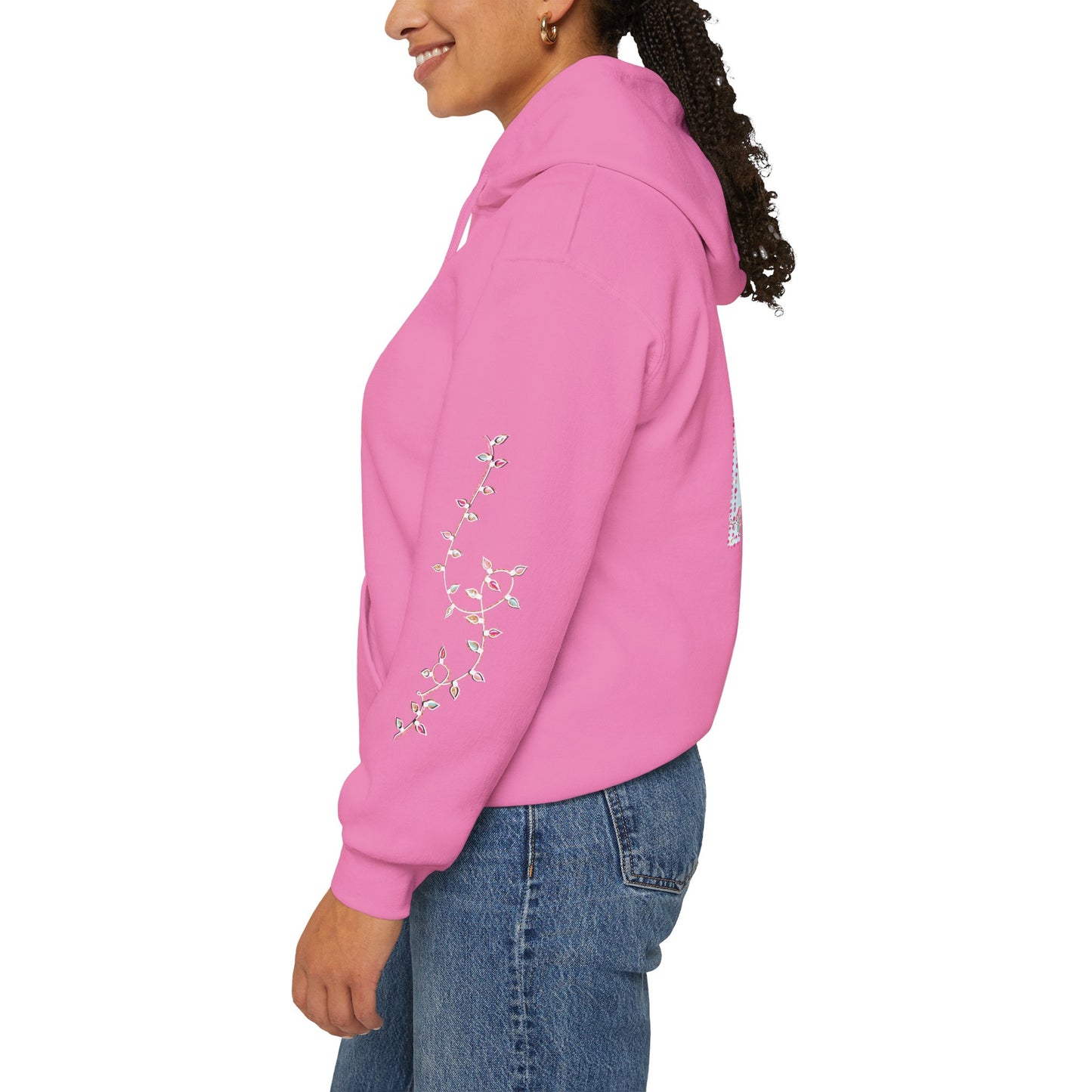 Flamingo Flamingle All The Way Hoodie - Gildan