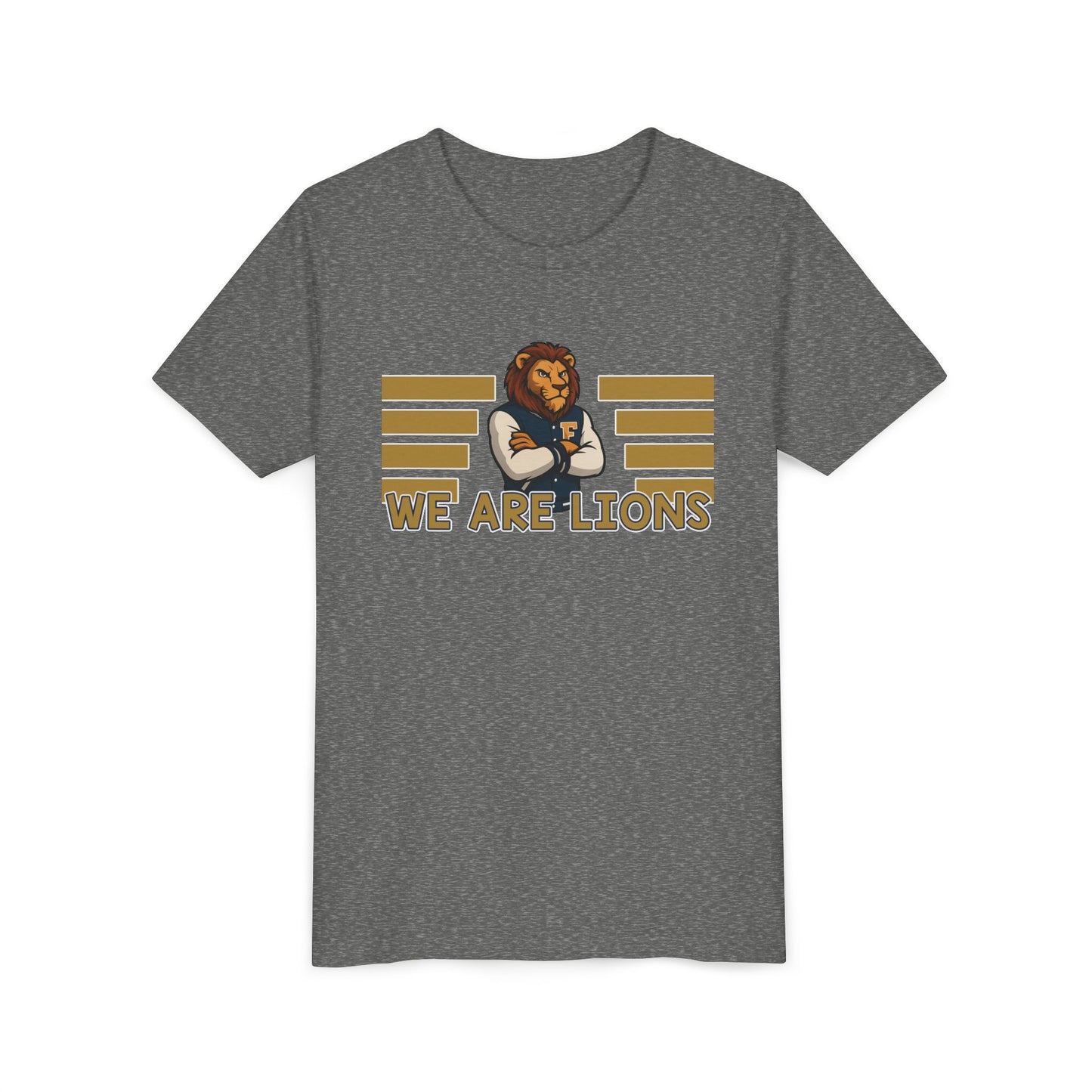 Youth We are Lions T-Shirt - Bella Canvas