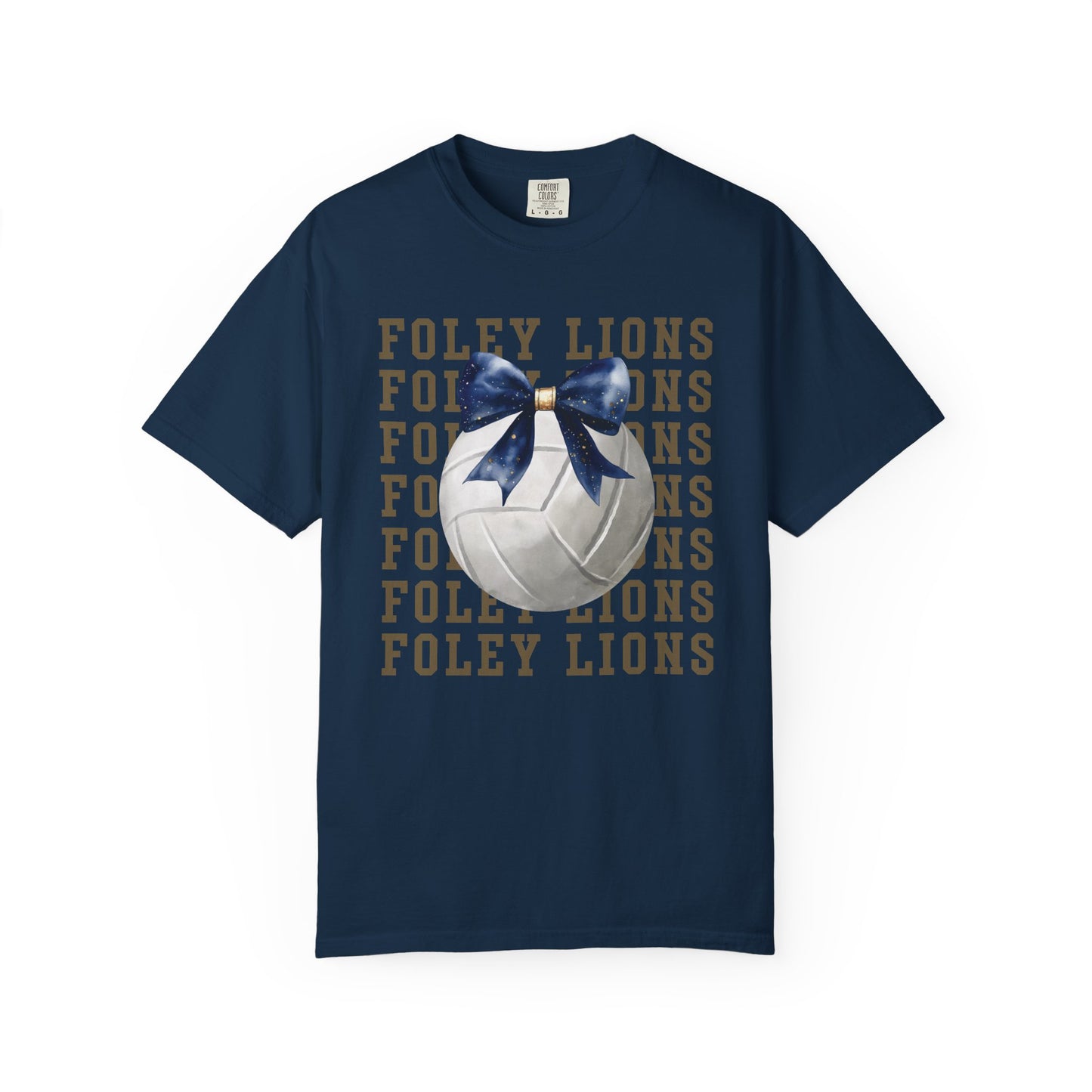 Foley Lions Volleyball T-Shirt - Comfort Colors