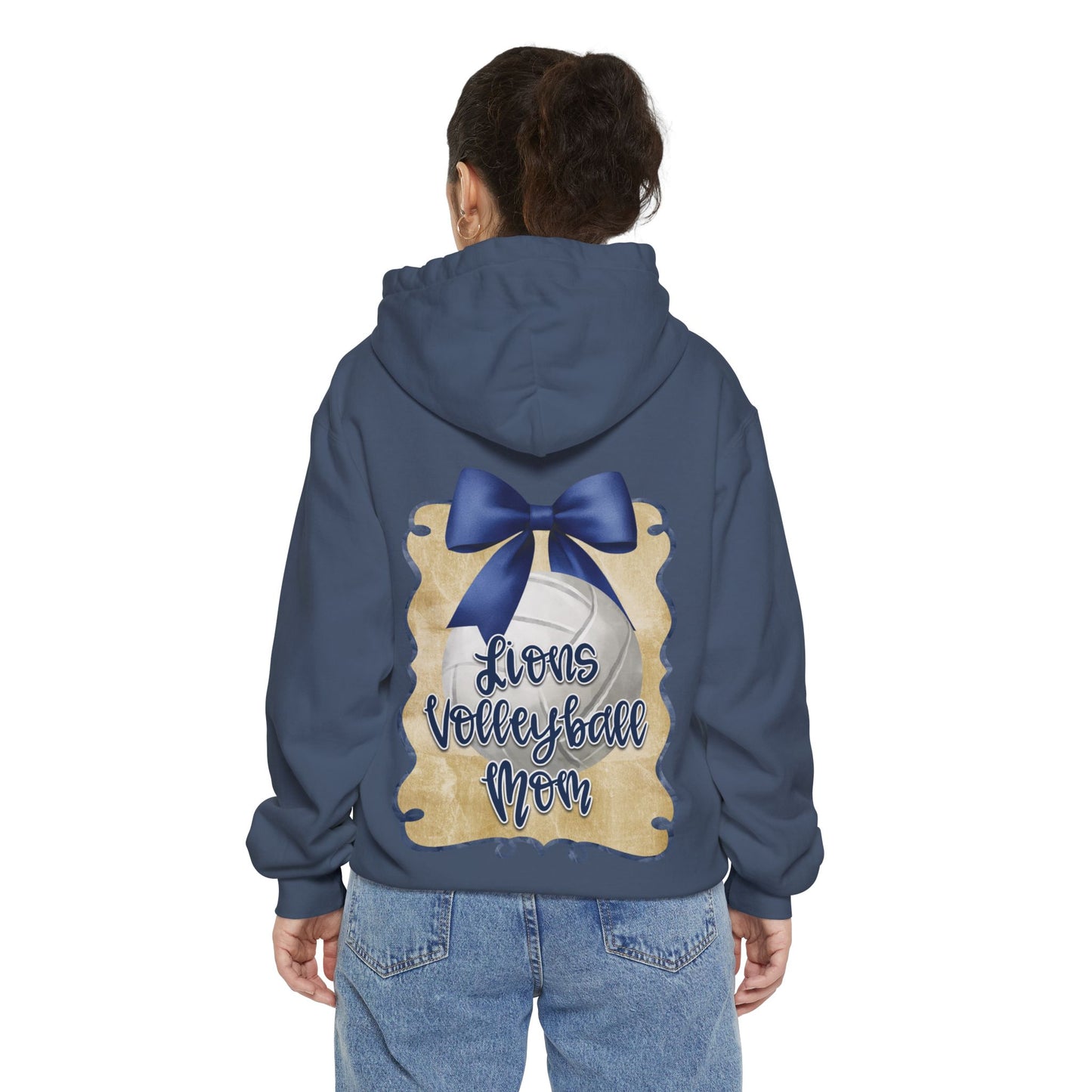 Foley Lions Volleyball Mom Hoodie - Comfort Colors