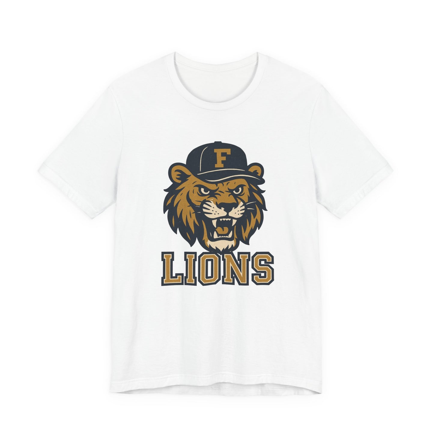 Adult Retro Roaring Lions Tee - Bella Canvas