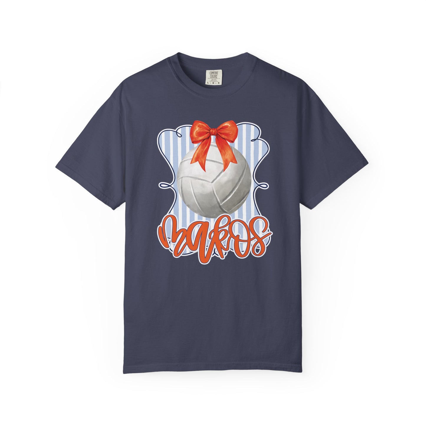 Adult Makos Coquette Volleyball Tee - Comfort Colors
