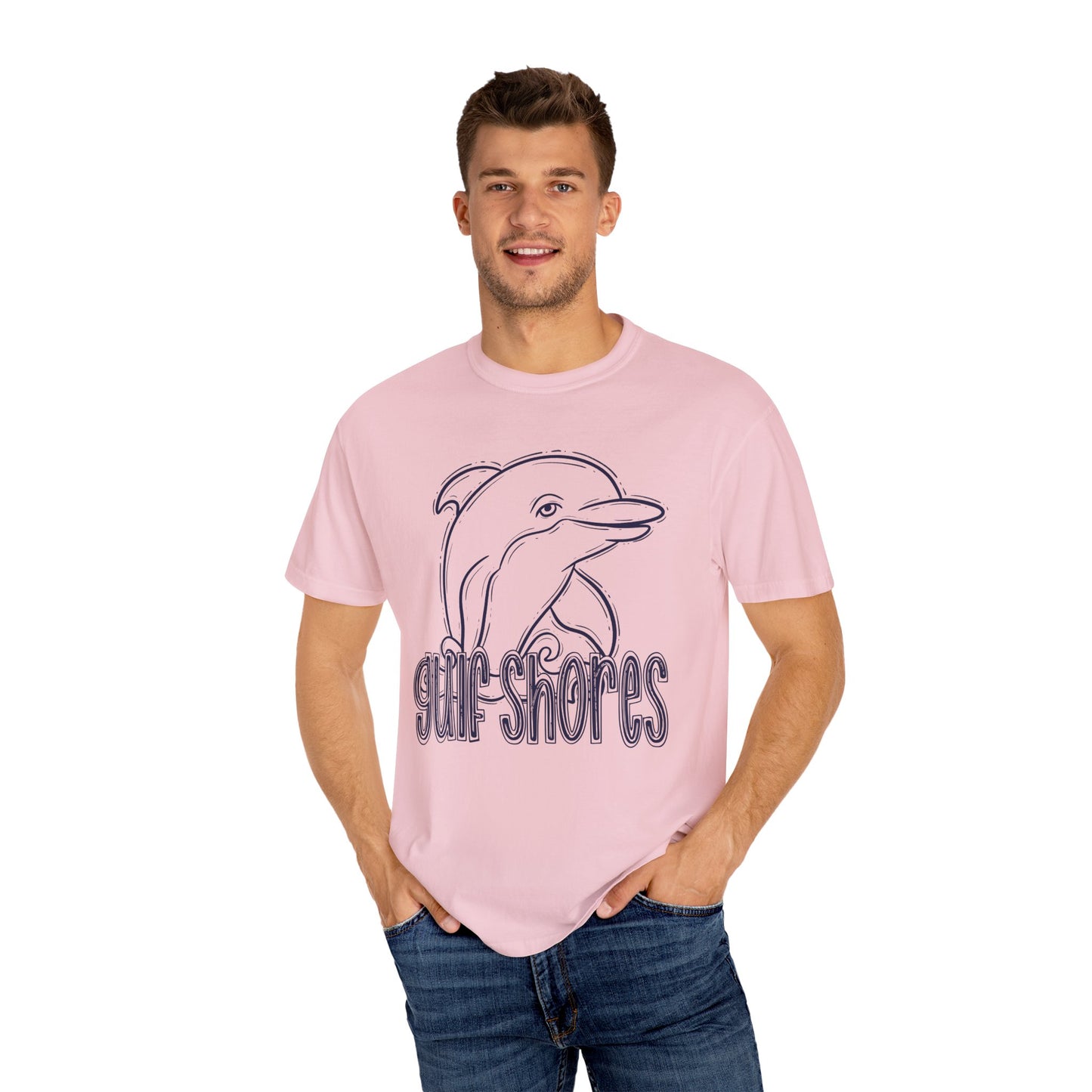 Adult Dolphins Sketch - Comfort Colors