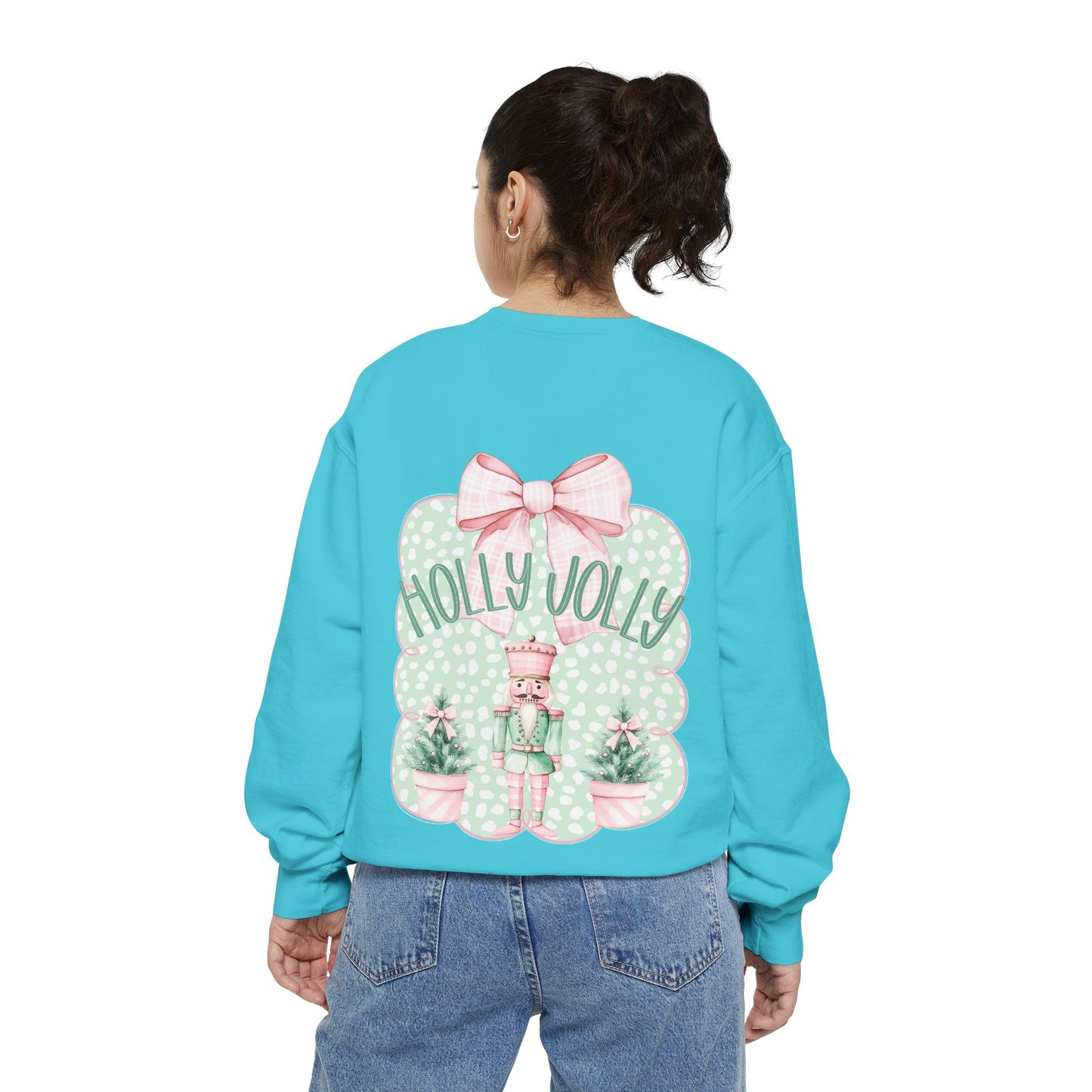 Holly Jolly Unisex Sweatshirt - Comfort Colors