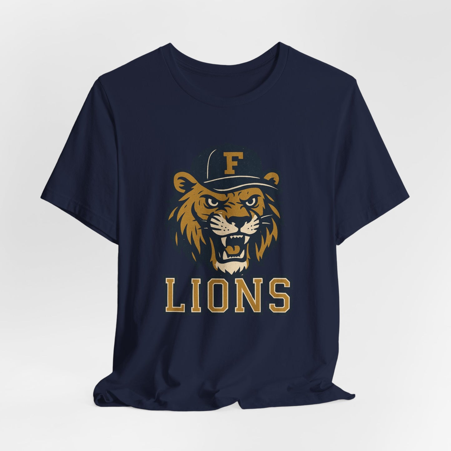 Adult Retro Roaring Lions Tee - Bella Canvas