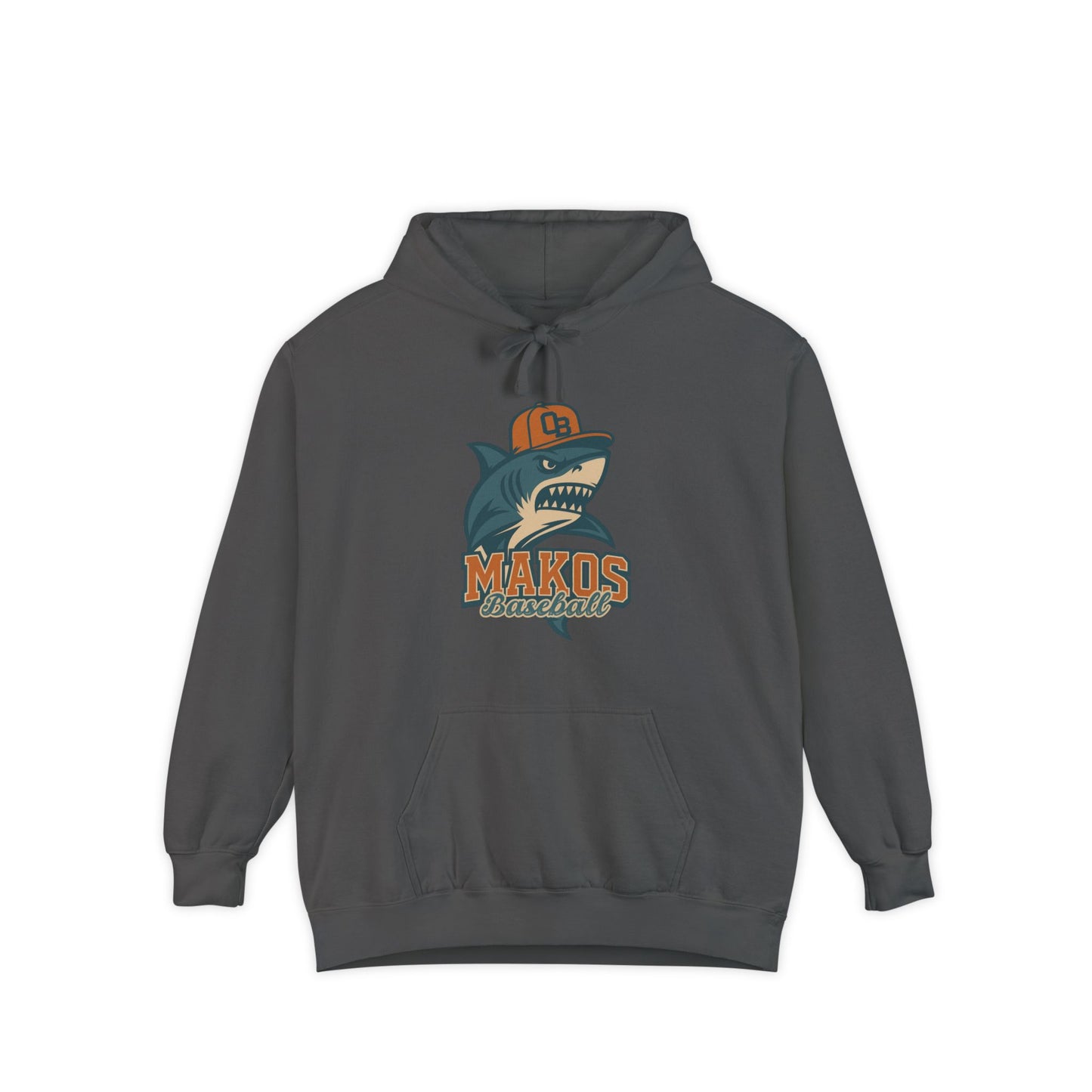 Adult Makos Retro Baseball Hoodie - Comfort Colors