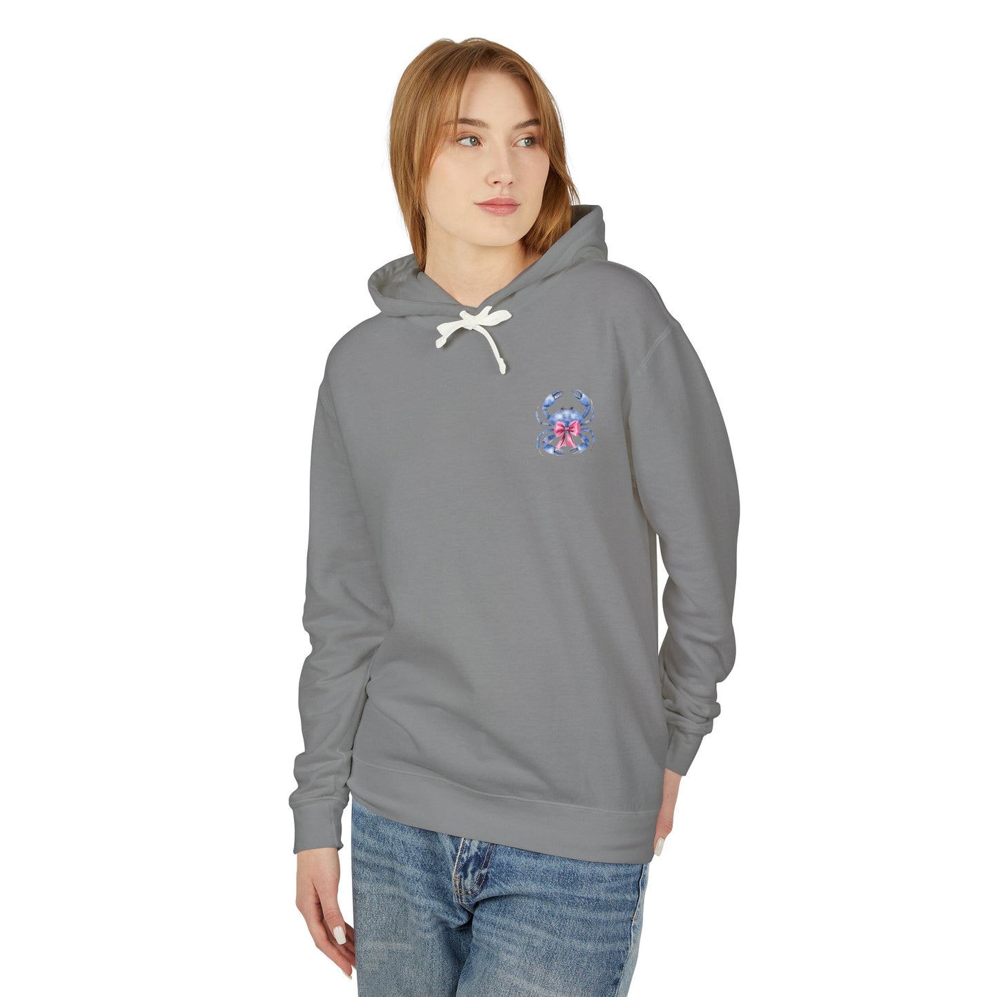 Adult Ono Island Preppy Crab Hoodie Comfort Colors