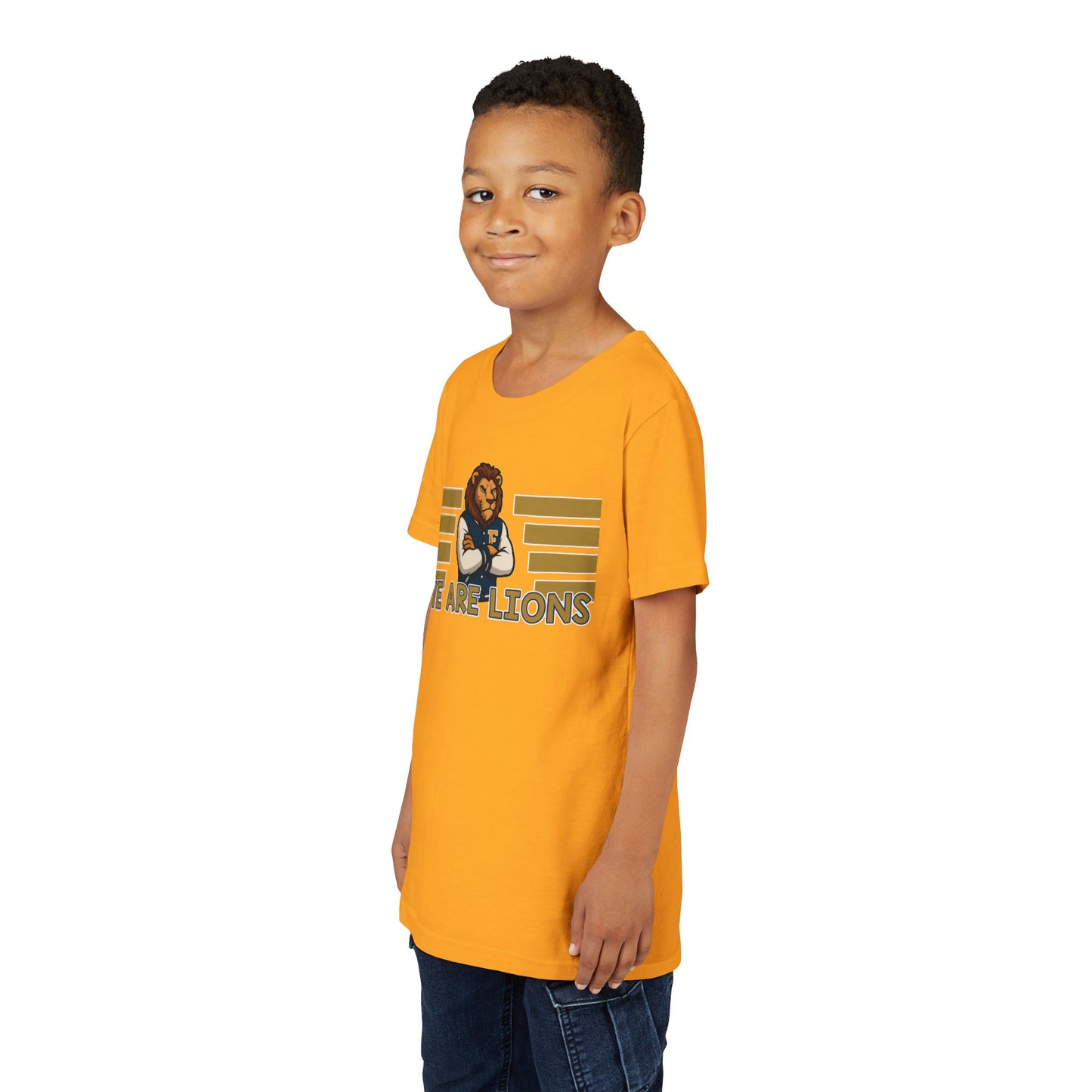 Youth We are Lions T-Shirt - Bella Canvas