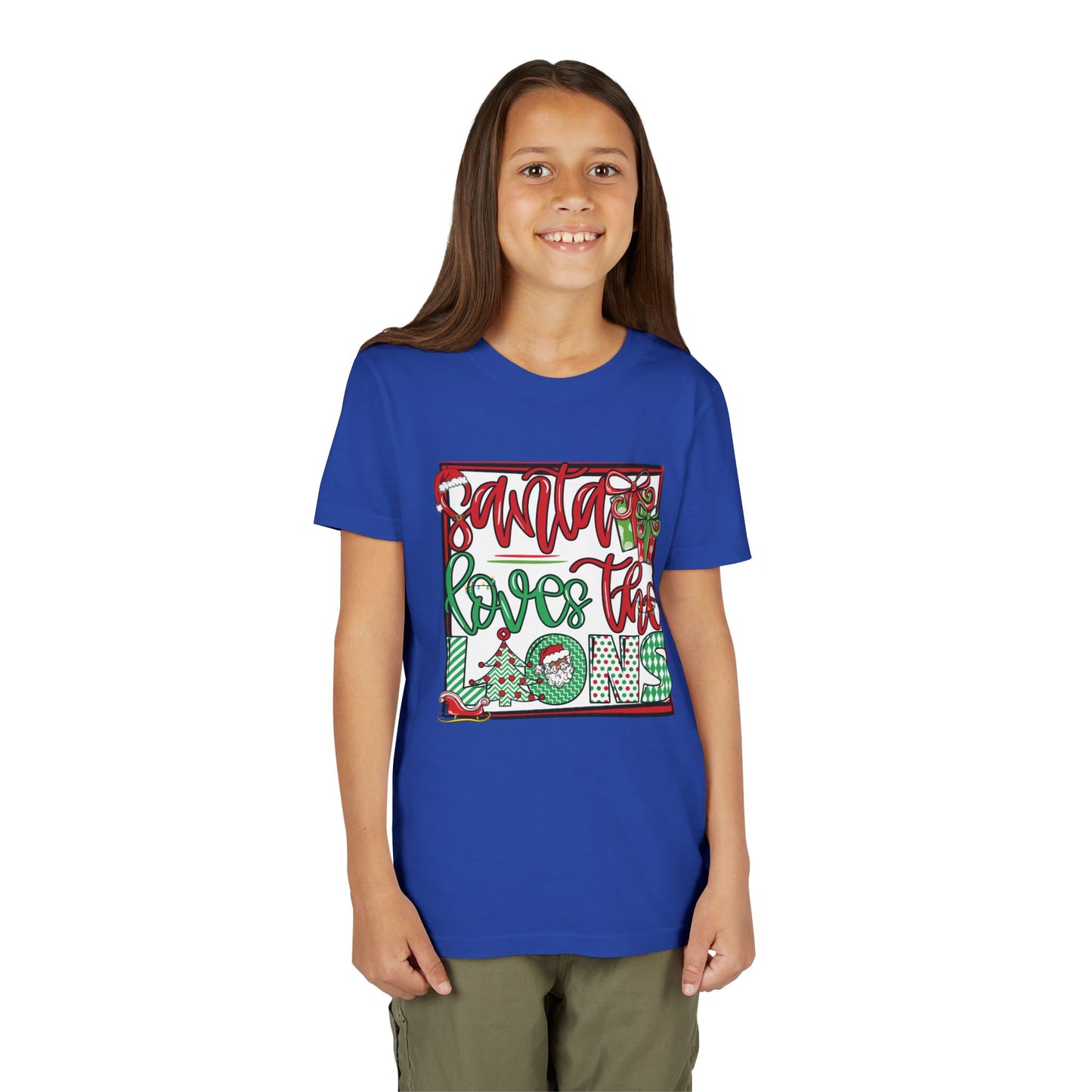 Youth Lions Christmas - Bella Canvas