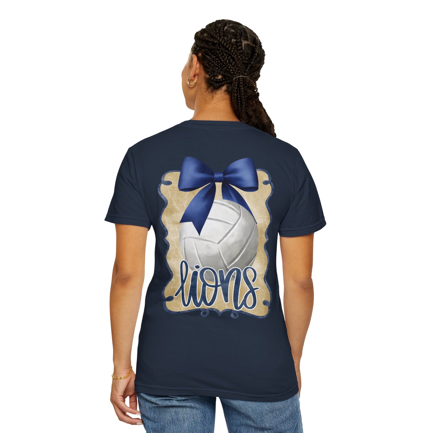Foley Lions Coquette Volleyball 2 Sided - Comfort Colors