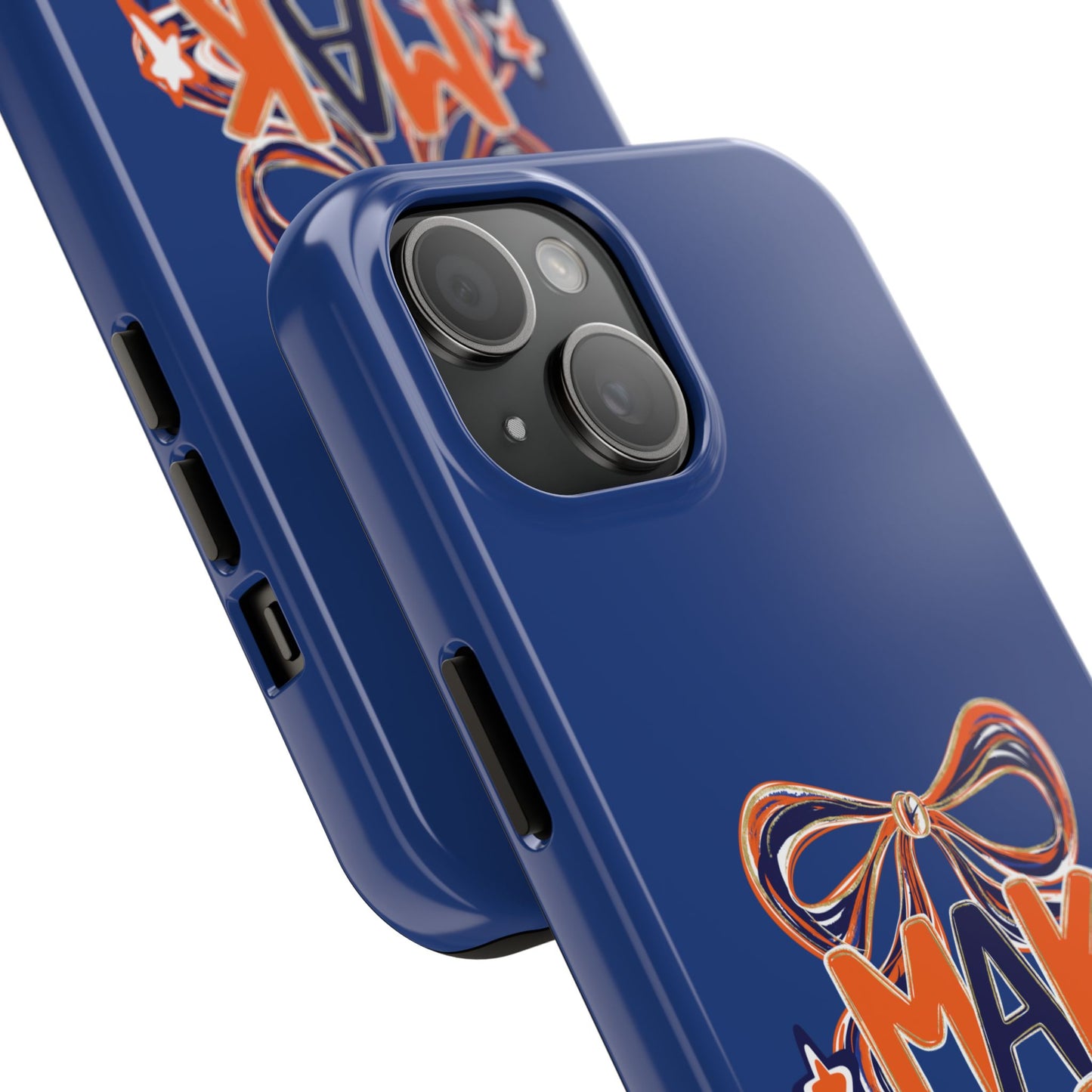 Makos Twirly Ribbon Iphone & Samsung Tough Phone Cases