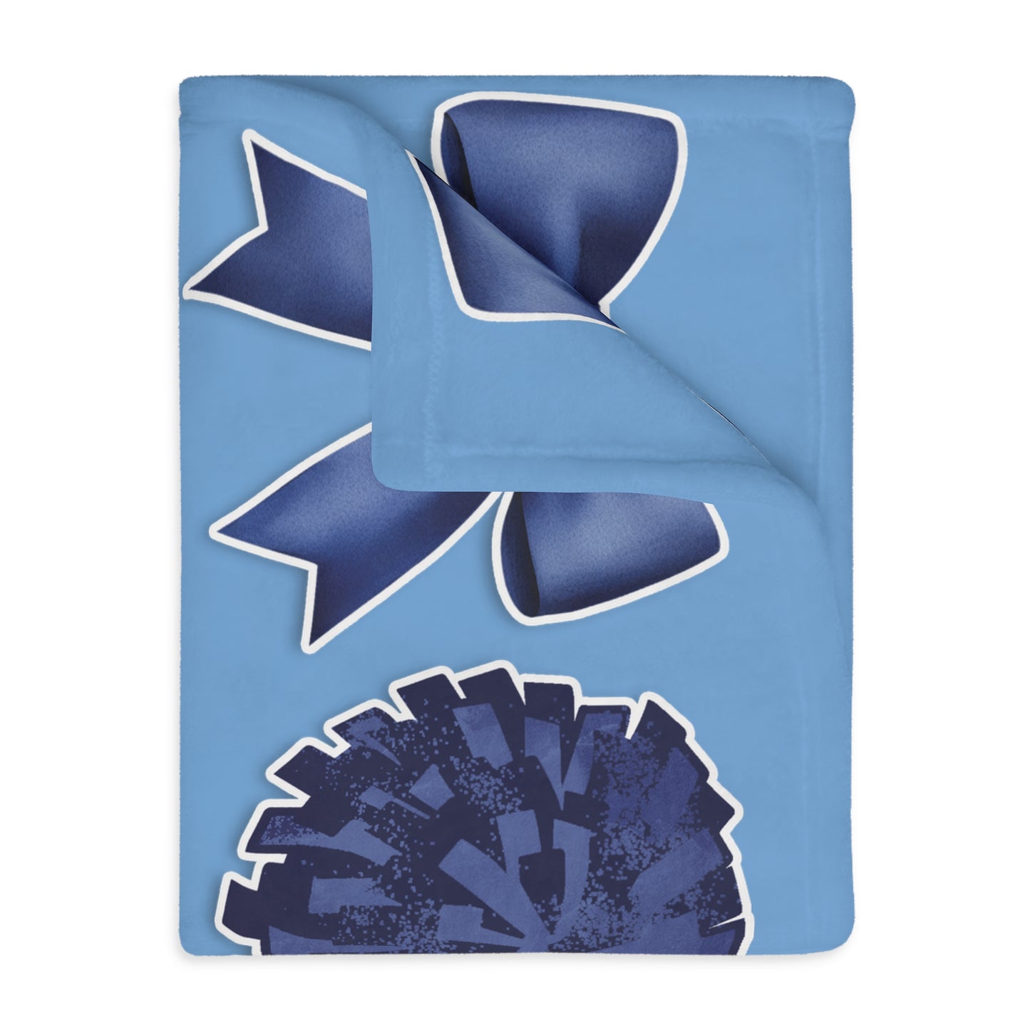 Dolphin Coquette 2 Sided Blanket