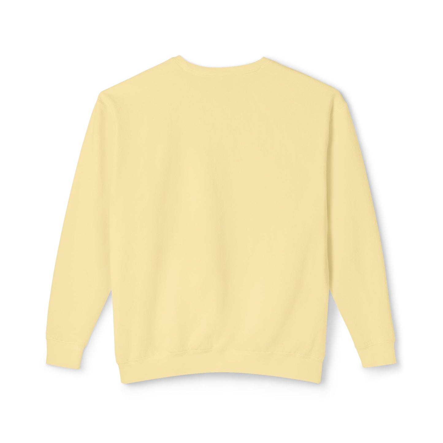 Adult Life of a Dolphin Faux Glitter Sweatshirt - Comfort Colors