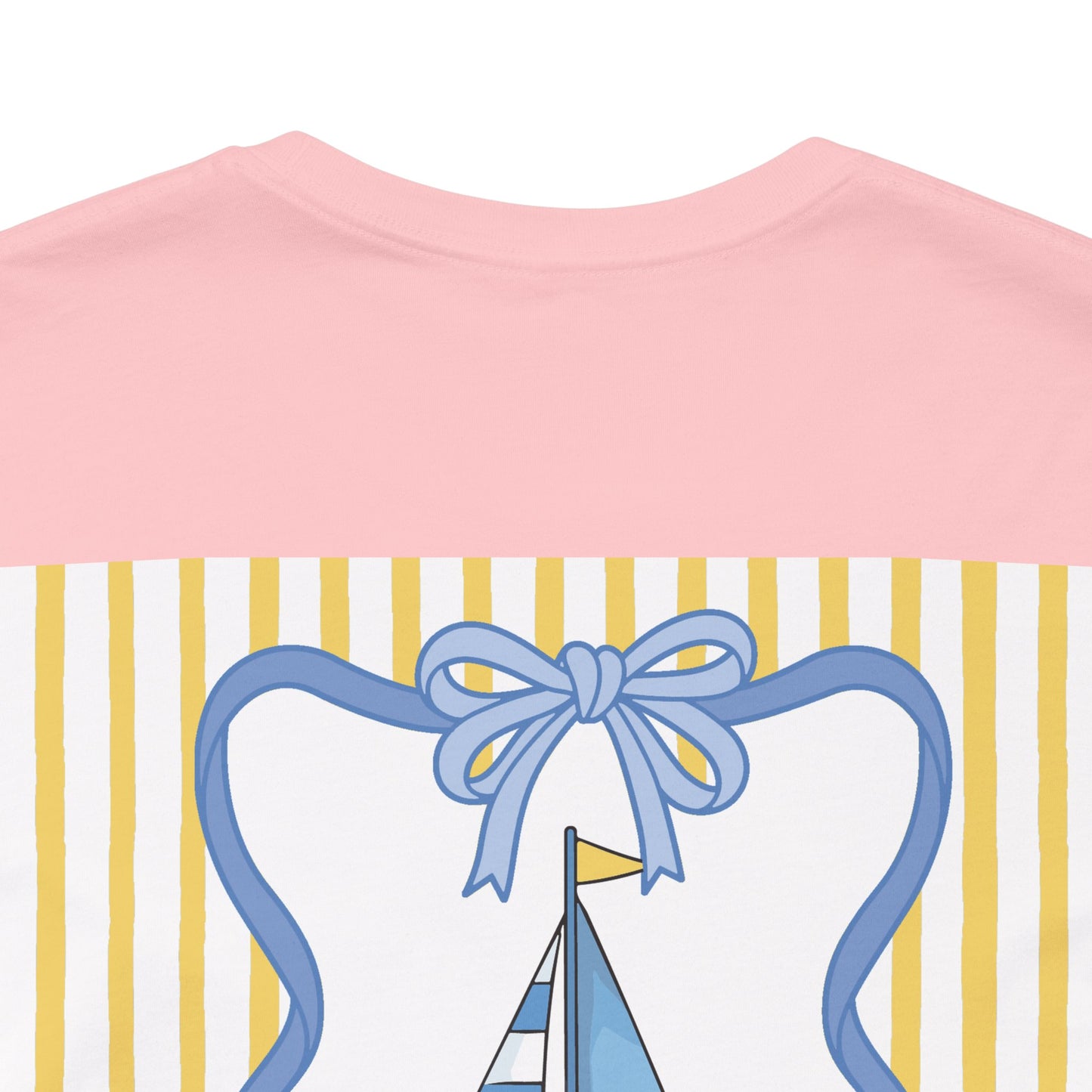 Adult Coquette Sailboat Tee - Bella Canvas