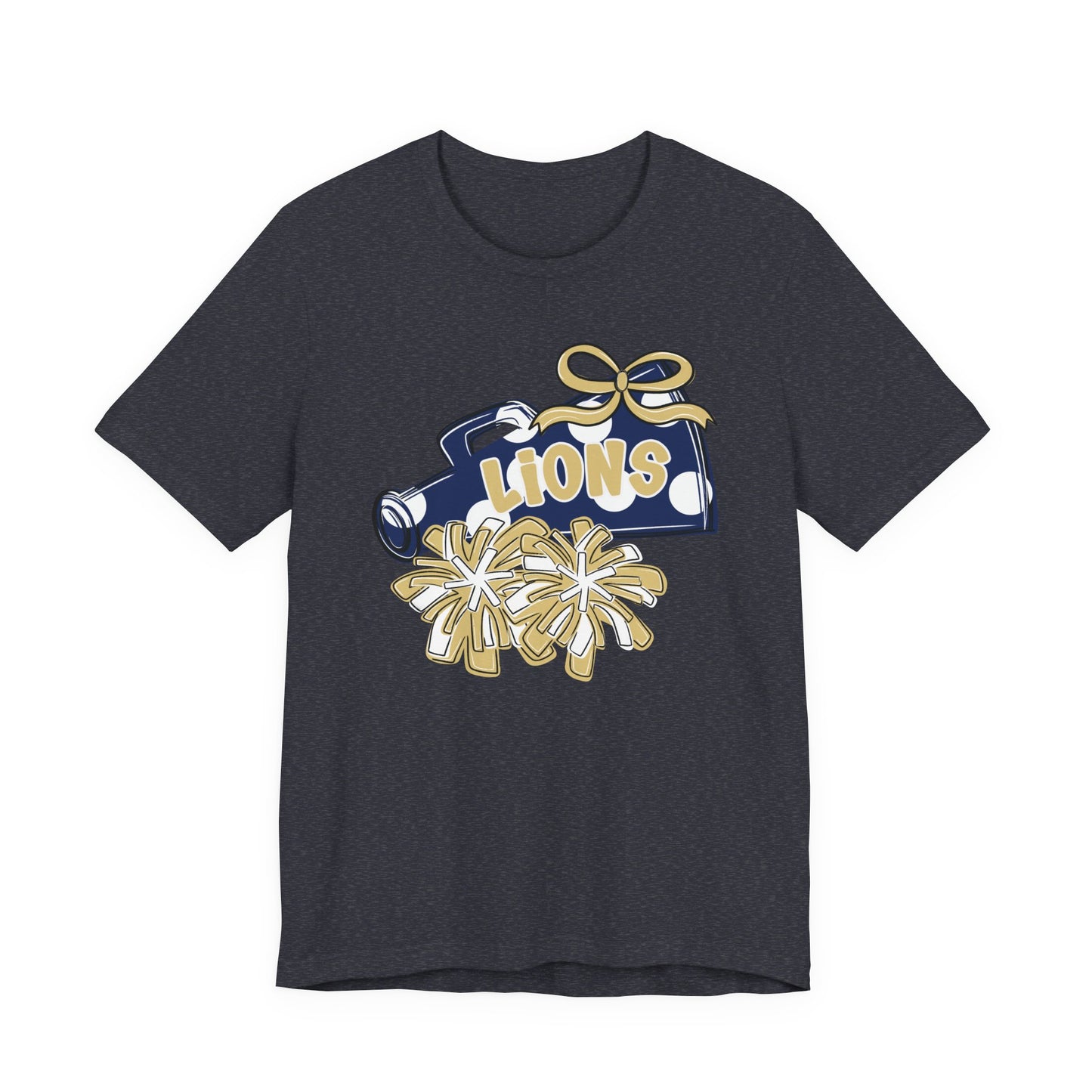 Lions Cheer Spirit Tee - Bella Canvas