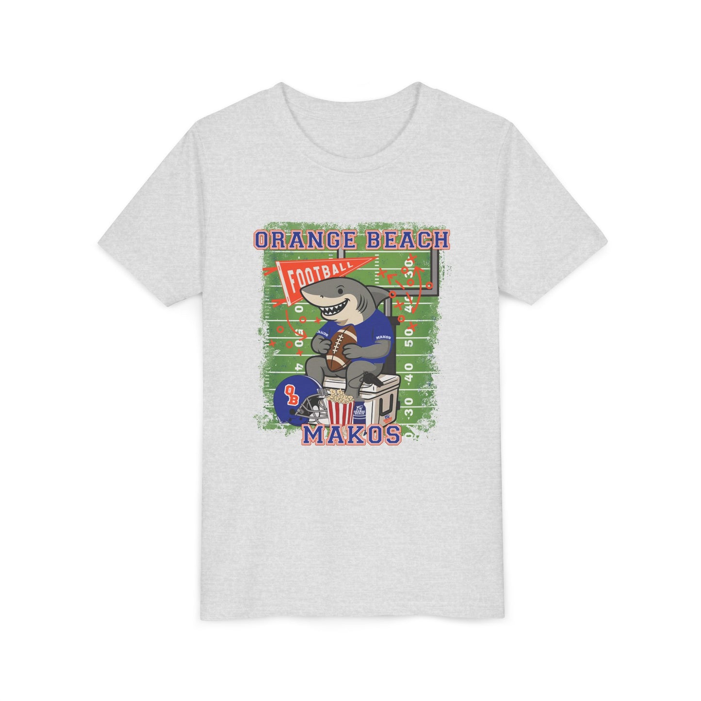 Youth Makos Tailgate Time - Bella Canvas