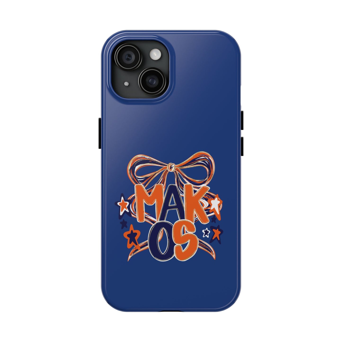Makos Twirly Ribbon Iphone & Samsung Tough Phone Cases