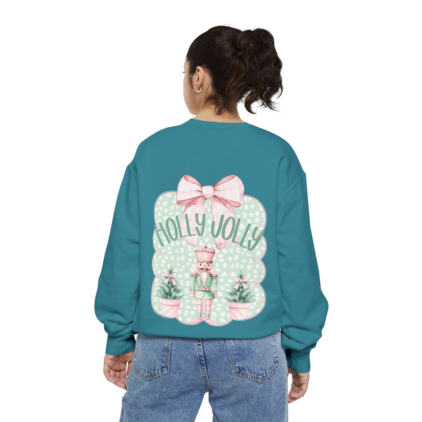 Holly Jolly Unisex Sweatshirt - Comfort Colors
