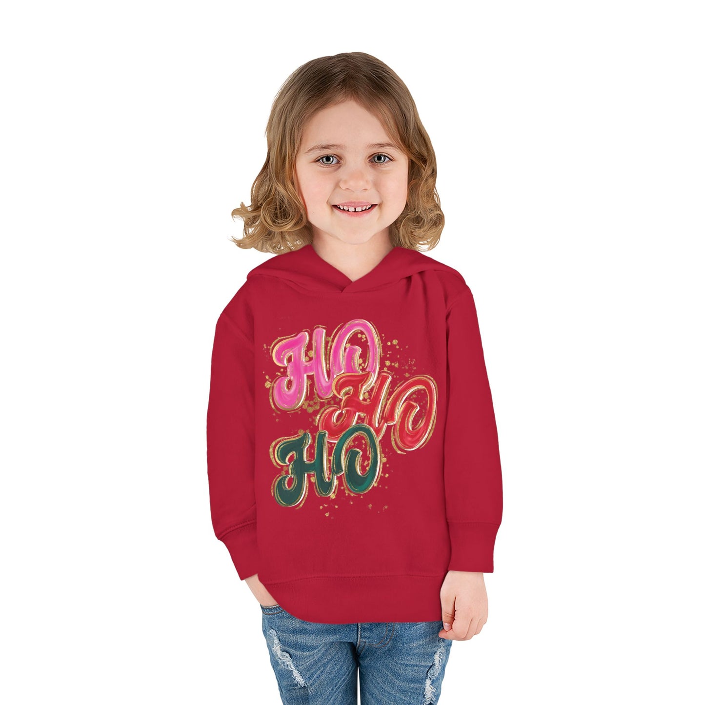 Toddler HO HO HO Hoodie - Rabbit Skins Brand