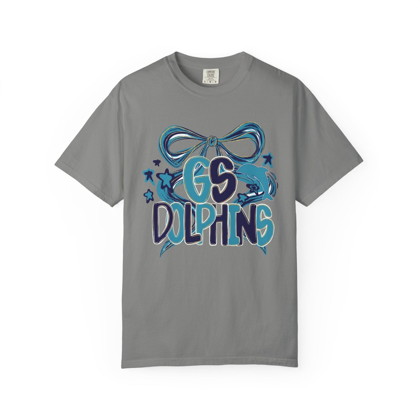 Adult GS Dolphins Bow - Comfort Colors