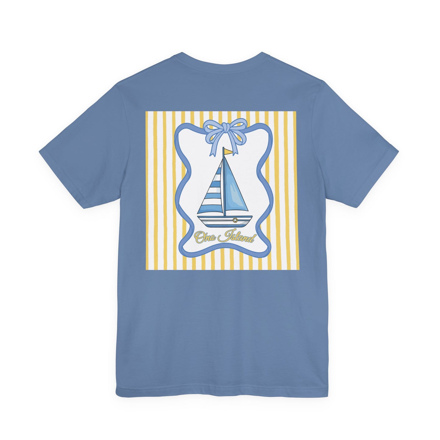 Adult Coquette Sailboat Tee - Bella Canvas