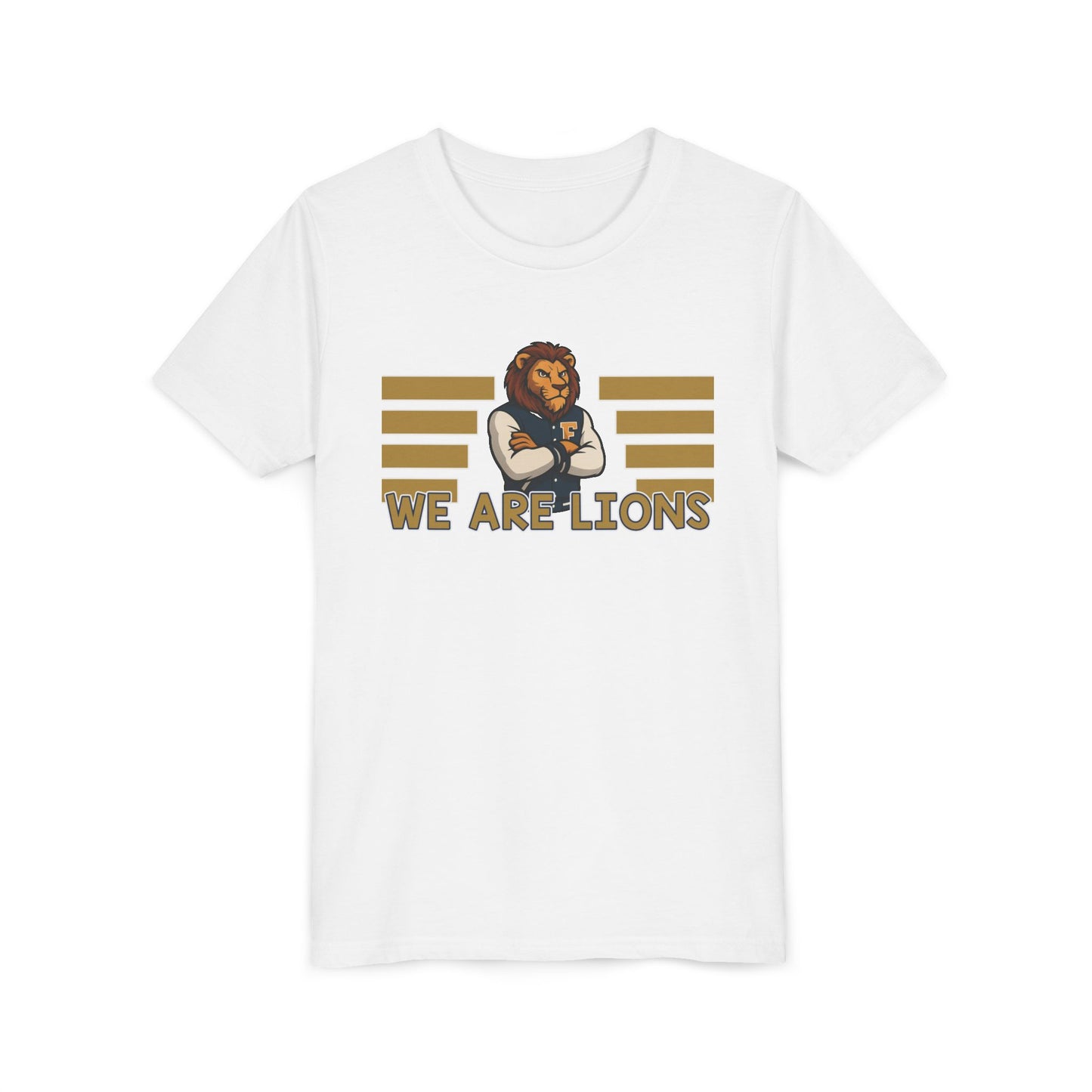 Youth We are Lions T-Shirt - Bella Canvas