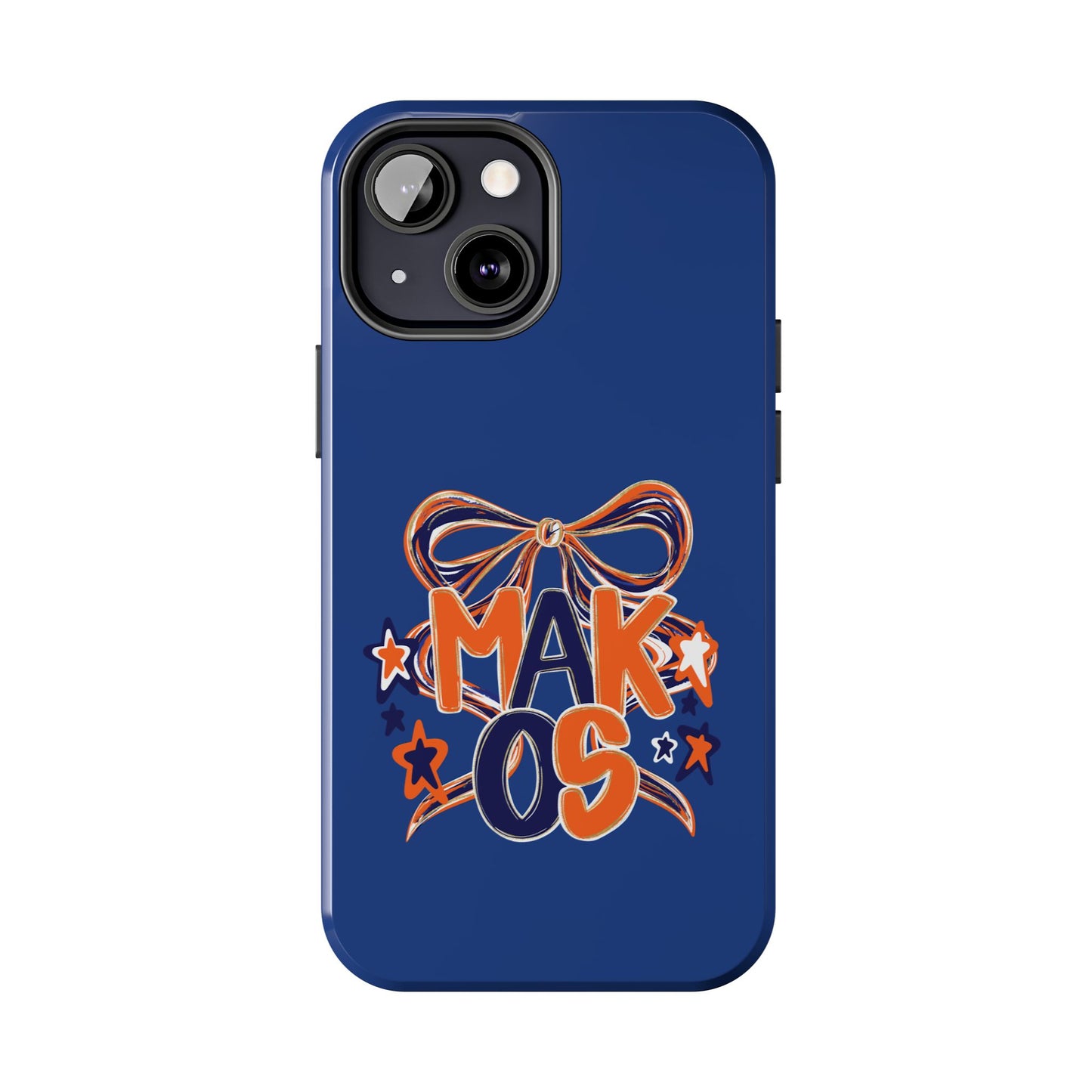 Makos Twirly Ribbon Iphone & Samsung Tough Phone Cases