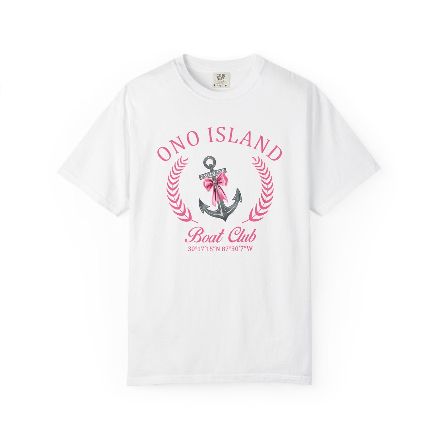 Ono Boat Club Anchor - Comfort Colors