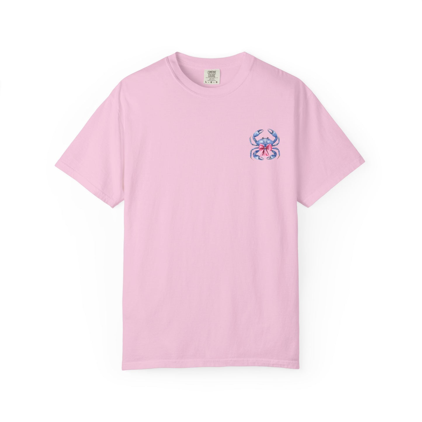 Adult Ono Island Preppy Crab Tee - Comfort Colors
