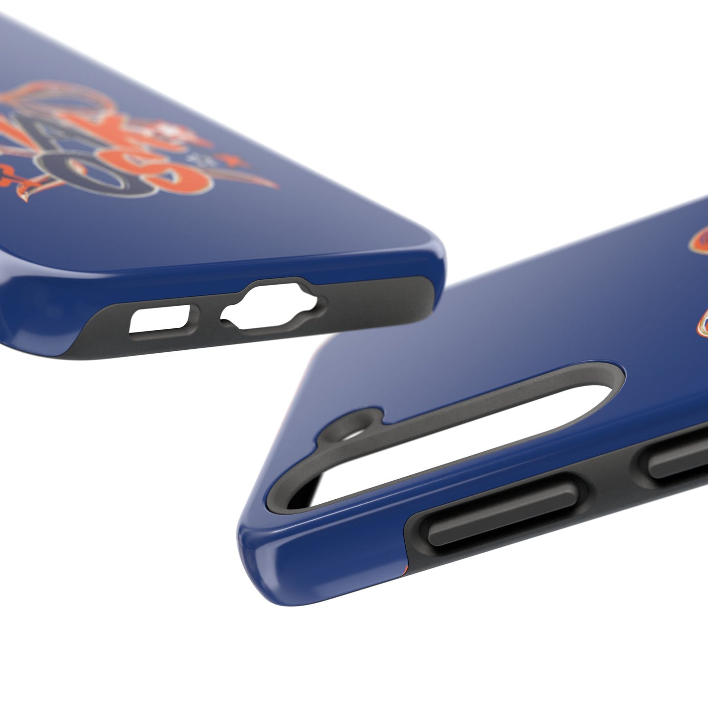 Makos Twirly Ribbon Iphone & Samsung Tough Phone Cases