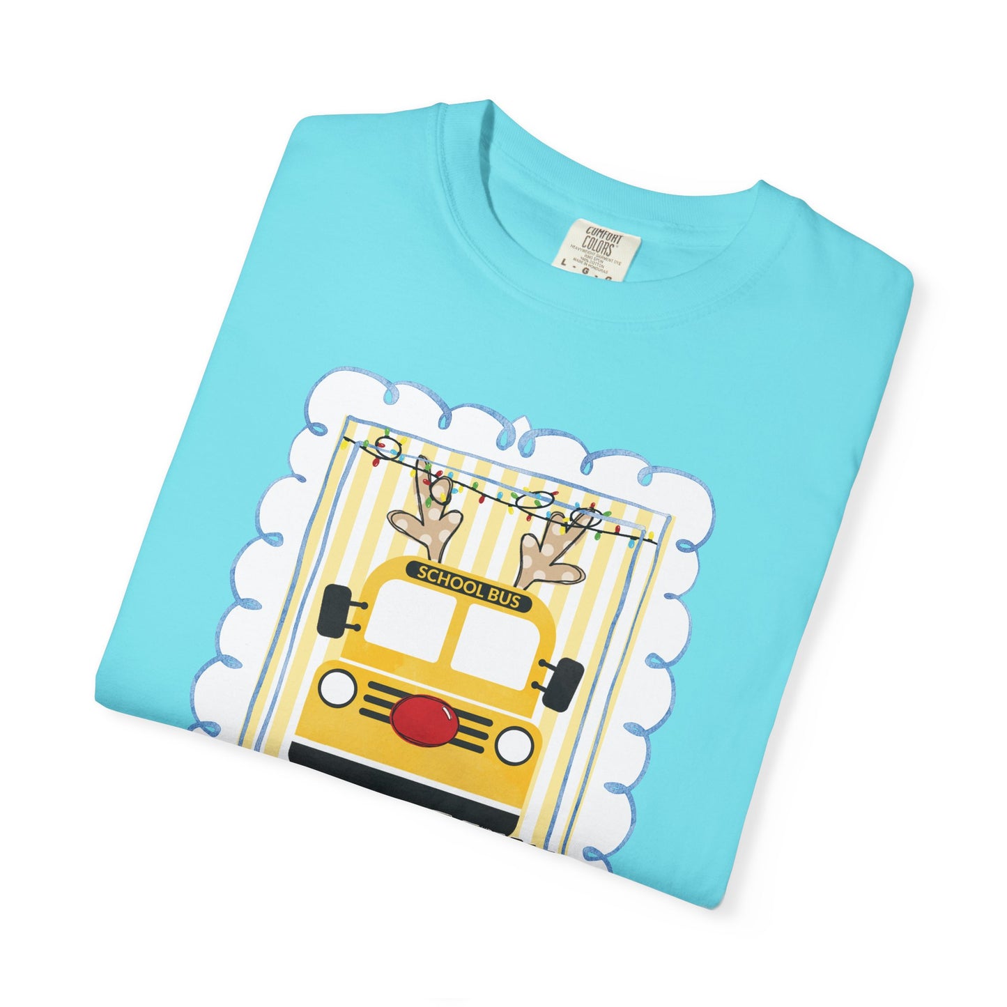 Christmas Bus Driver Tee - Comfort Colors