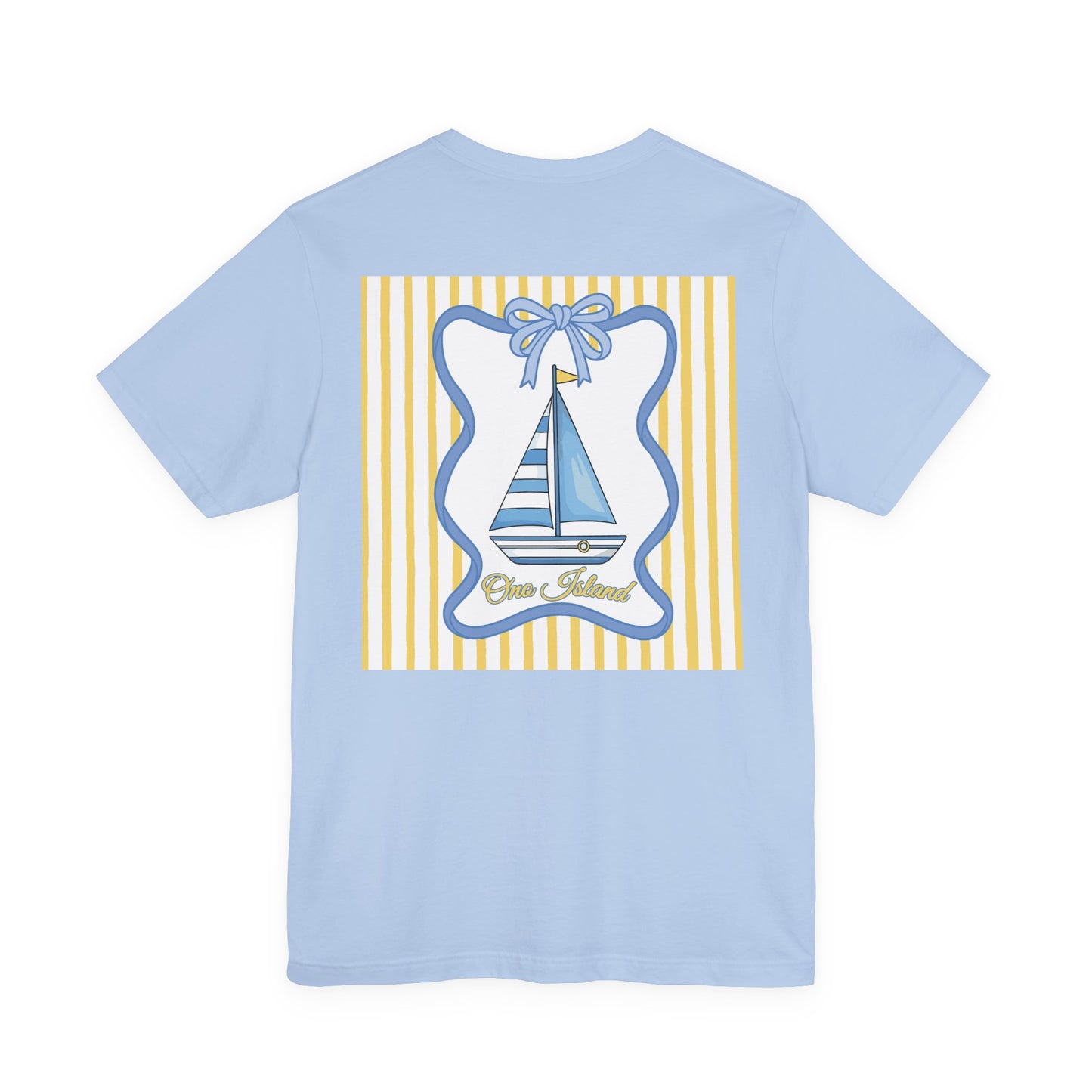 Adult Coquette Sailboat Tee - Bella Canvas
