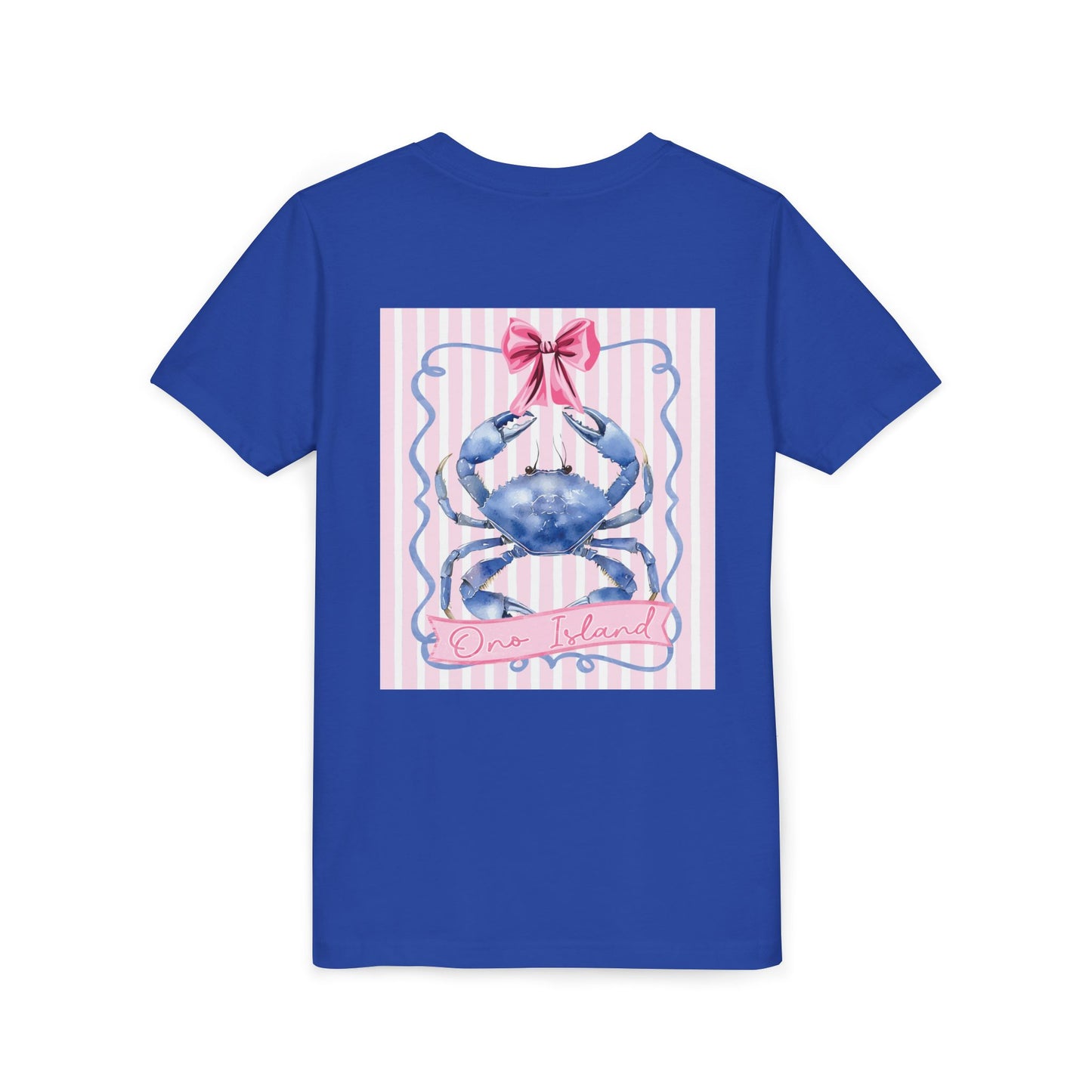 Youth Ono Island Preppy Crab Tee - Bella Canvas