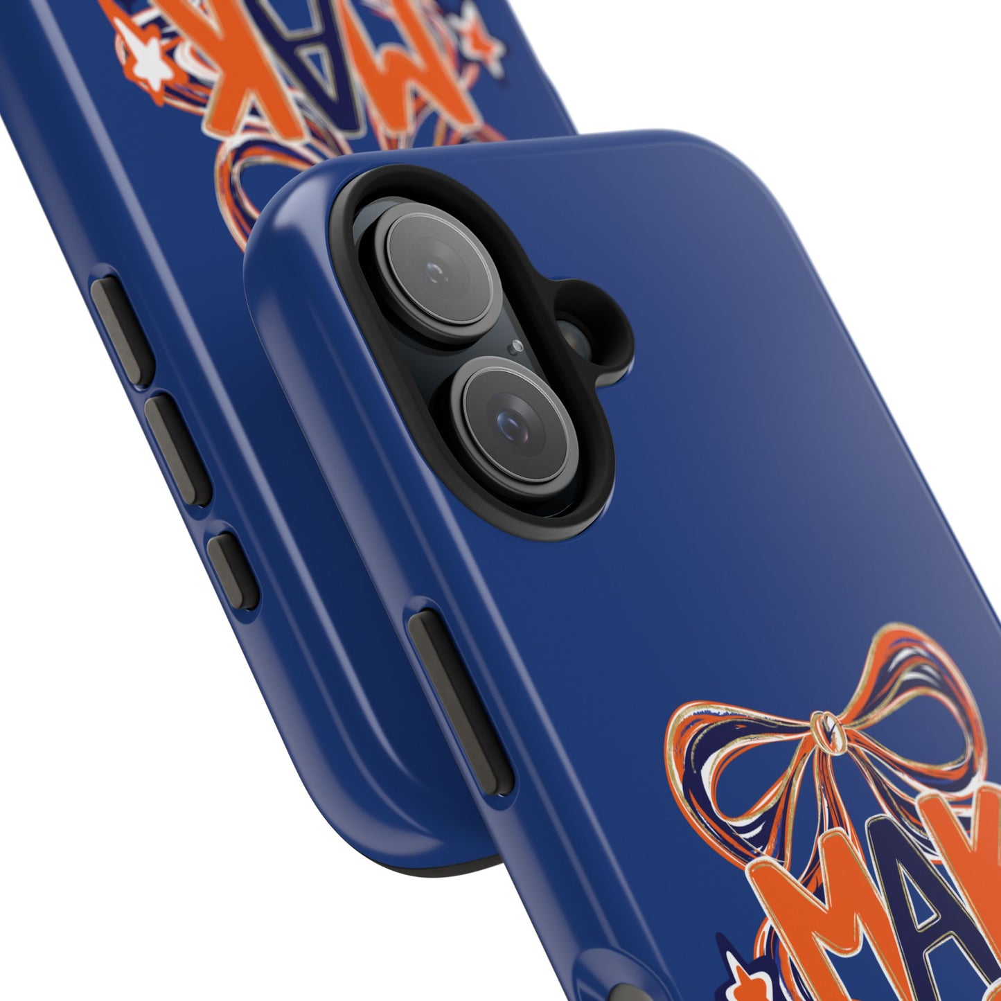 Makos Twirly Ribbon Iphone & Samsung Tough Phone Cases