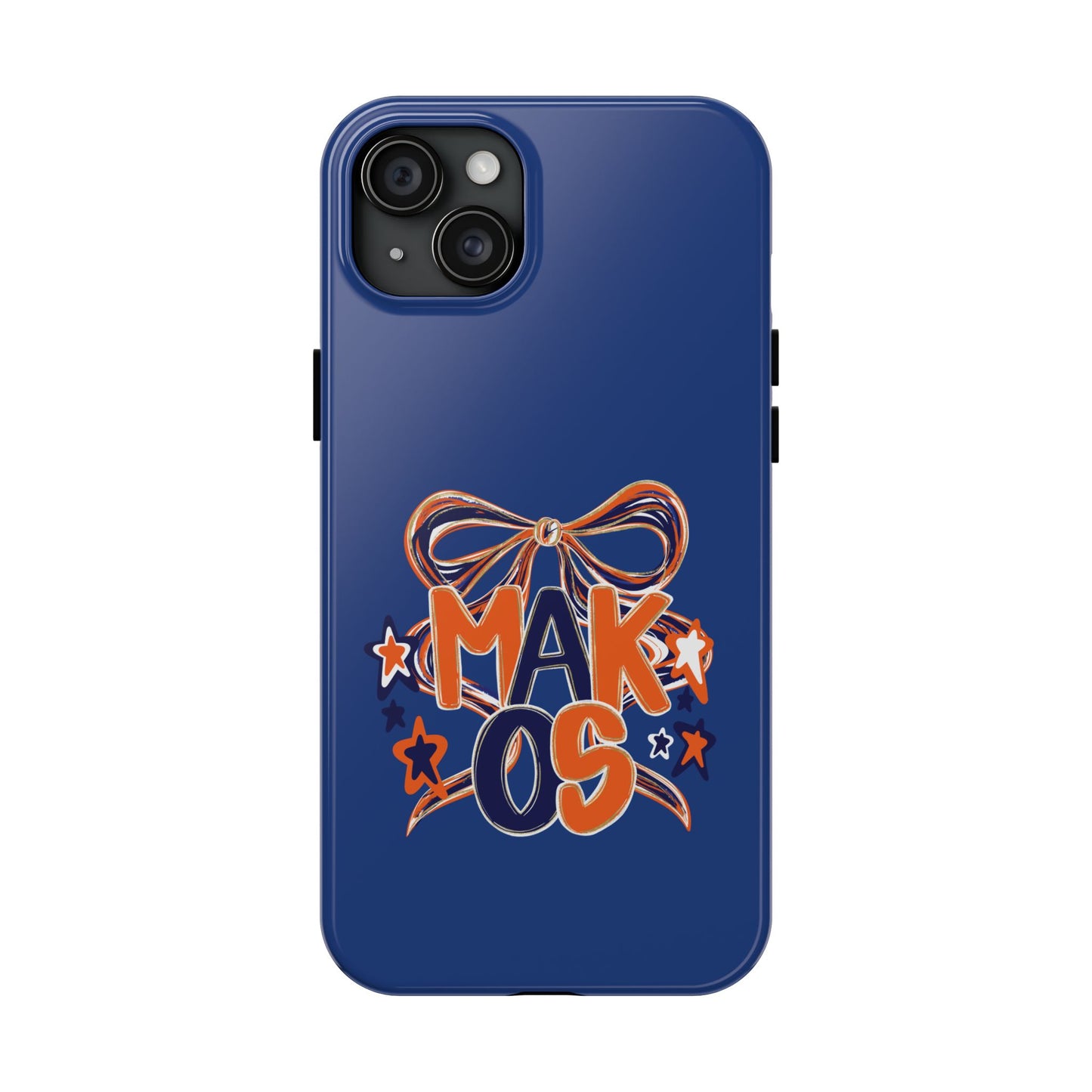 Makos Twirly Ribbon Iphone & Samsung Tough Phone Cases