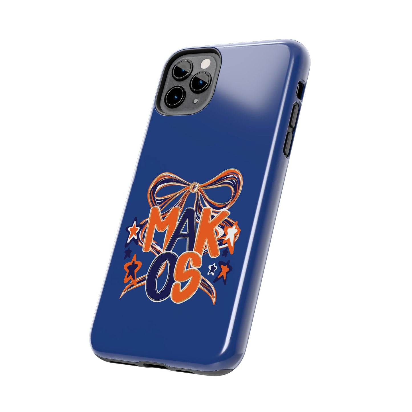 Makos Twirly Ribbon Iphone & Samsung Tough Phone Cases