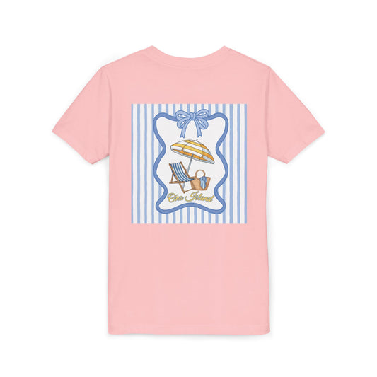 Youth Coquette Beachy Tee - Bella Canvas
