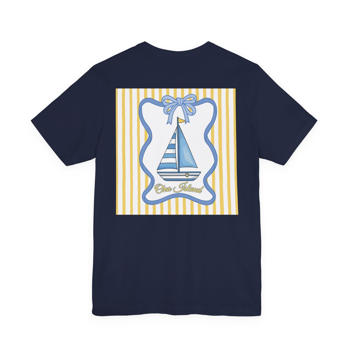 Adult Coquette Sailboat Tee - Bella Canvas