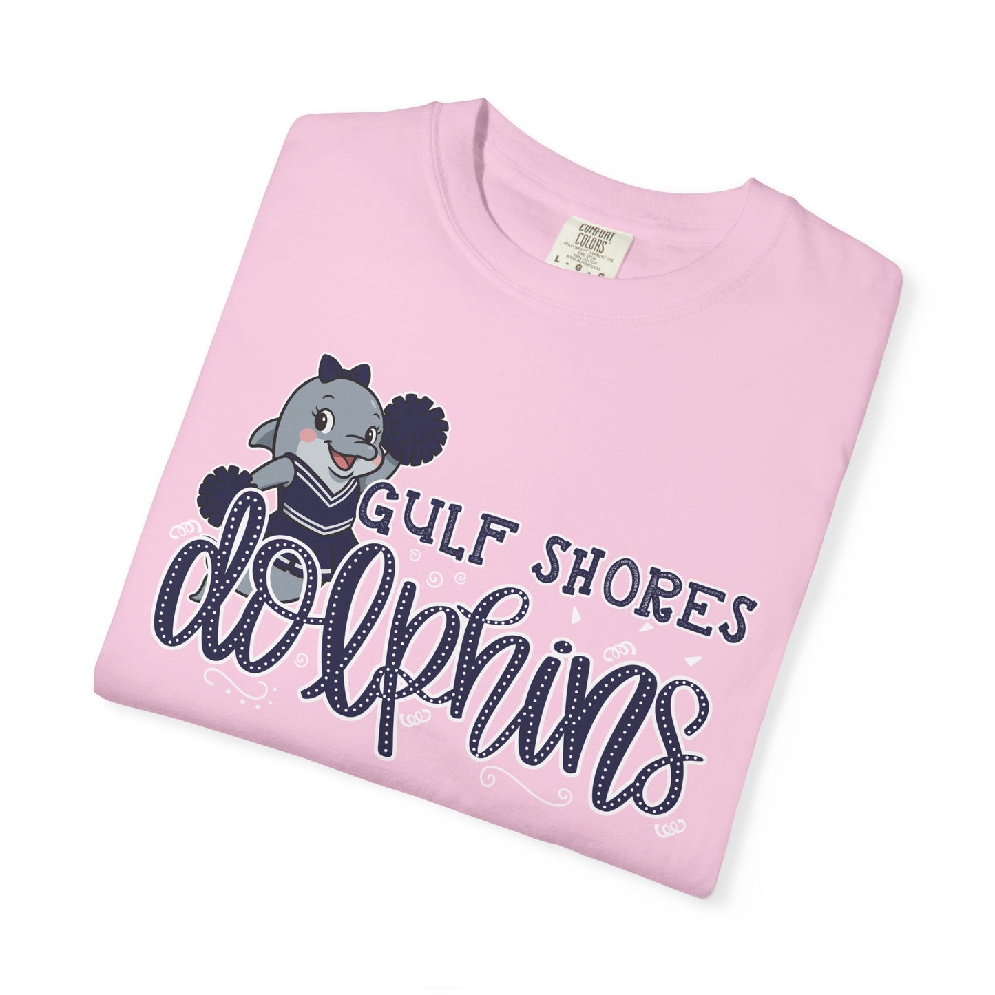 Dolphin Dots on Comfort Colors