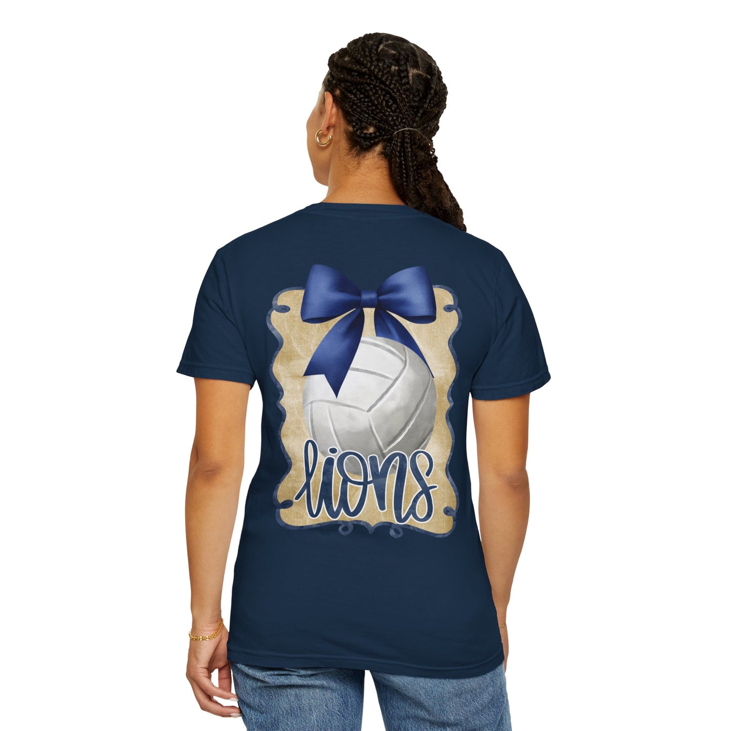 Foley Lions Coquette Volleyball 2 Sided - Comfort Colors