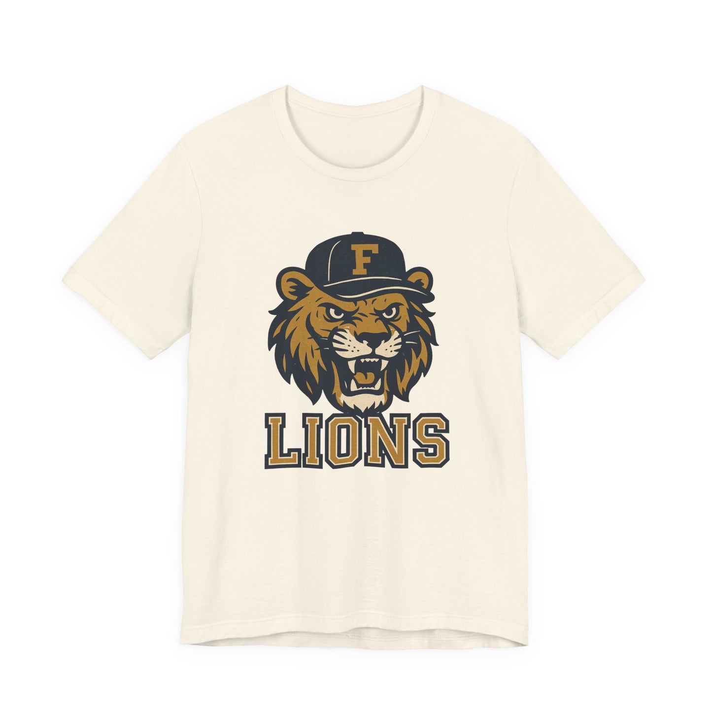 Adult Retro Roaring Lions Tee - Bella Canvas