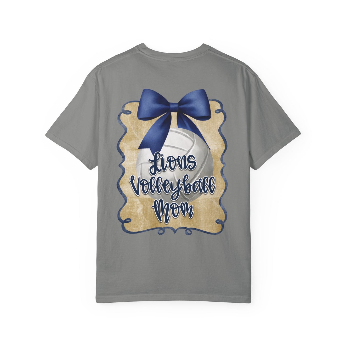 Adult Foley Lions Volleyball Mom T-Shirt - Comfort Colors